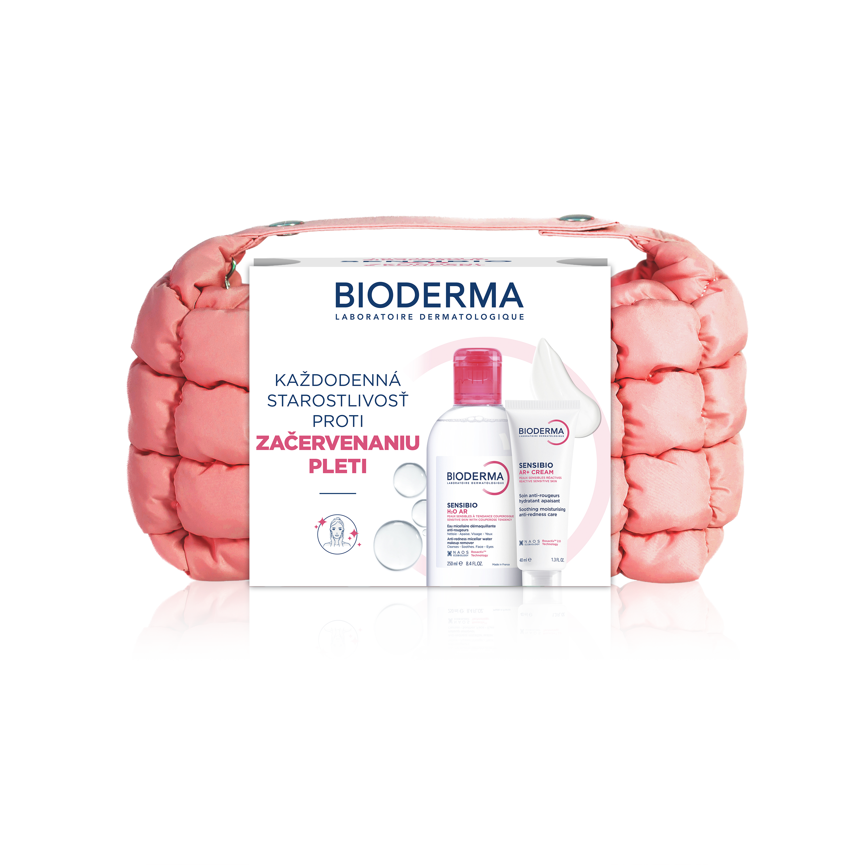 Bioderma Sensibio AR balíček pre pleť so začervenaním