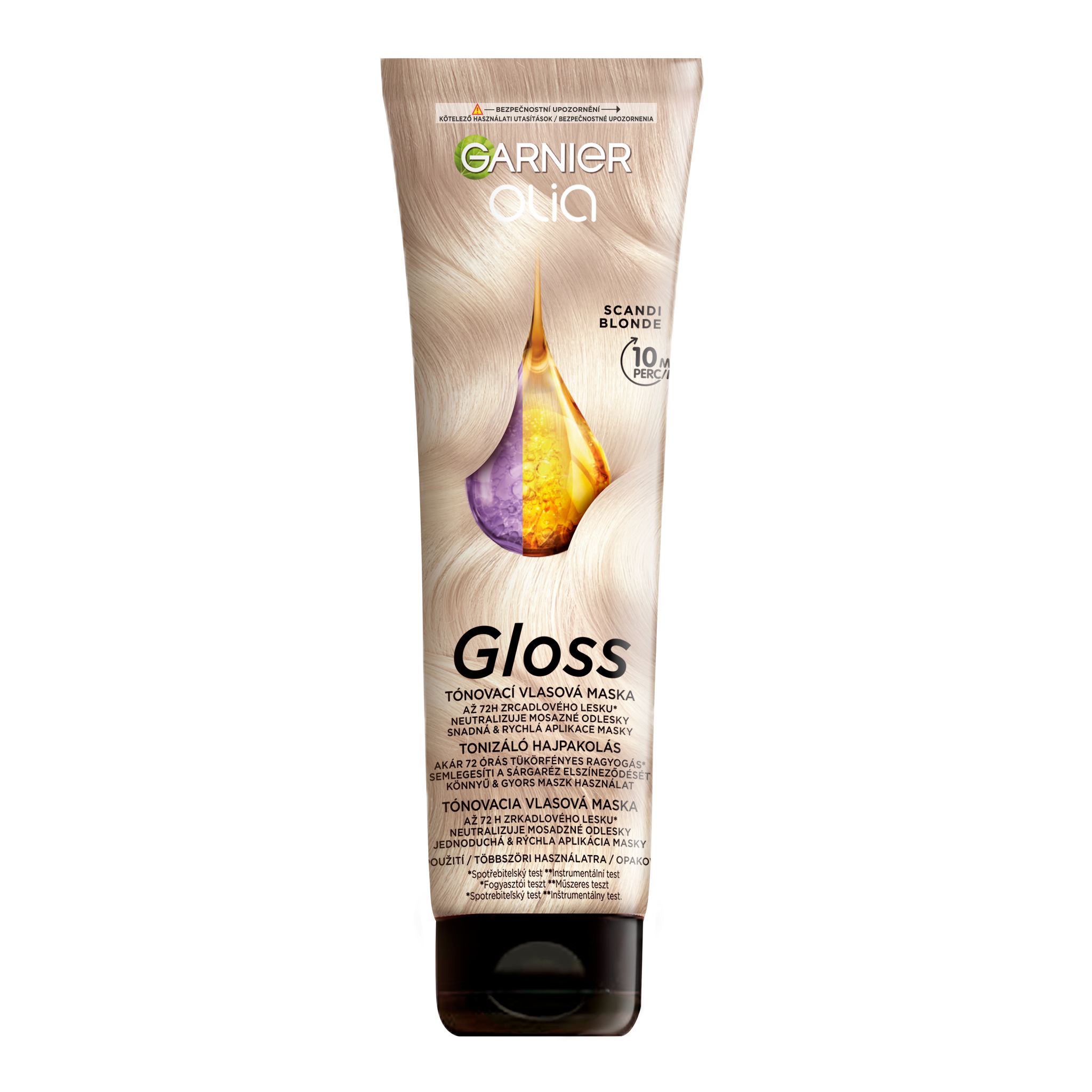 Garnier Garnier olia gloss farbiaca maska na vlasy scandi blonde - farba na vlasy