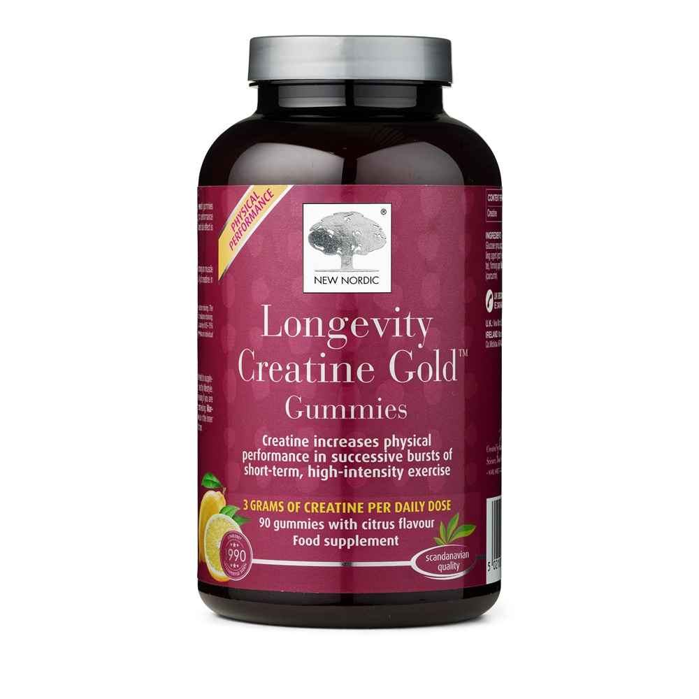 NEW NORDIC New Nordic Longevity Creatine Gold Gummies (želé bonbóny)