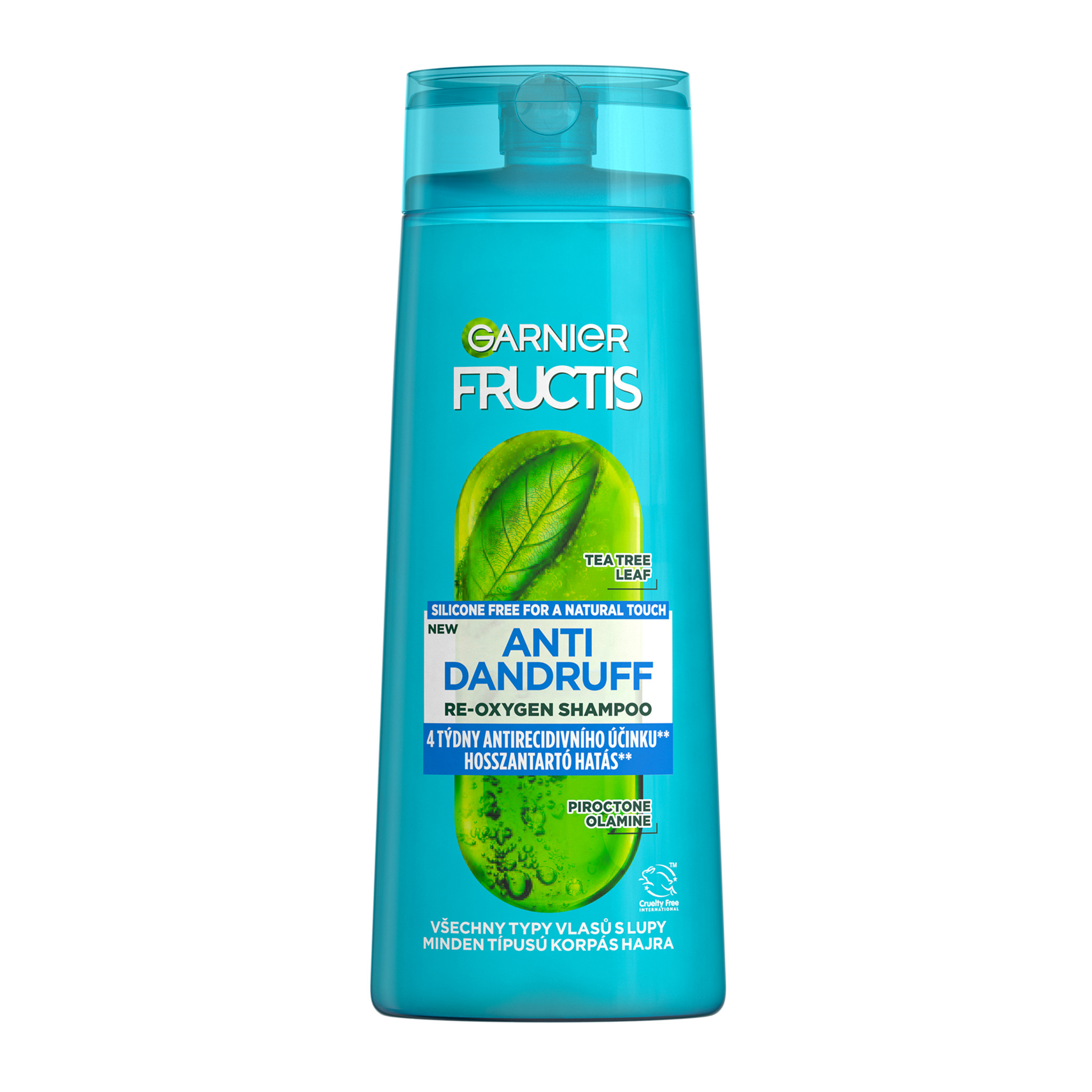 Garnier Garnier Fructis Antidandruff čistiaci šampón na vlasy na všetky typy vlasov s lupinami