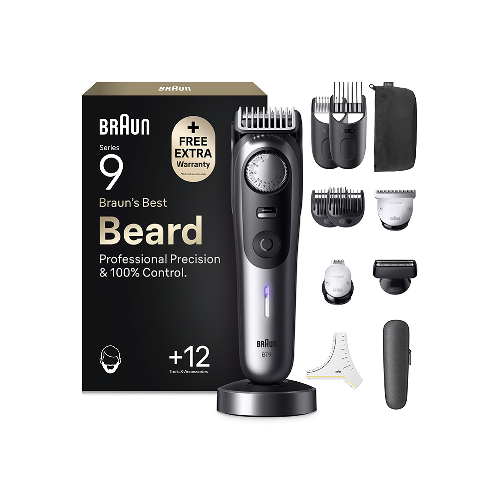 Braun Braun series 9 bt9560 zastrihavac fuzov+12 nastrojov sada