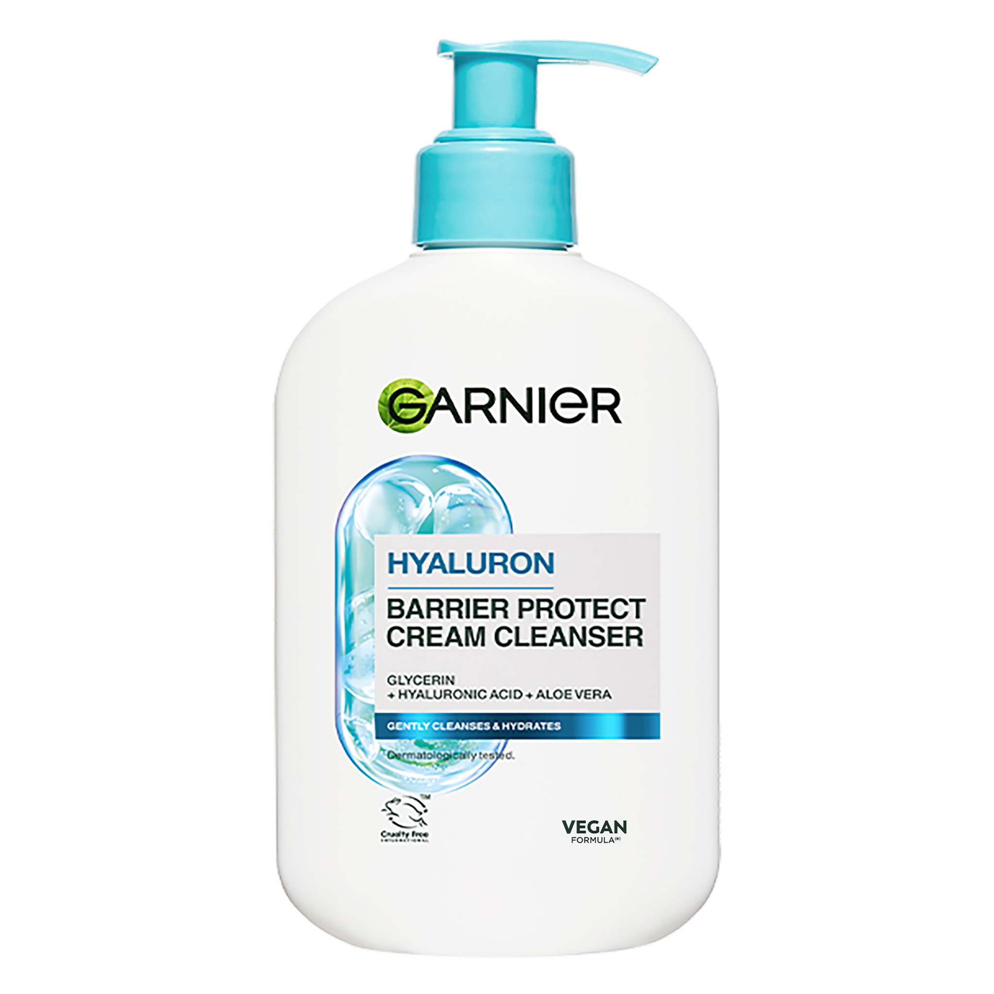 Garnier Garnier Skin Naturals upokojujúci čistiaci krém s kyselinou hyalurónovou a aloe vera