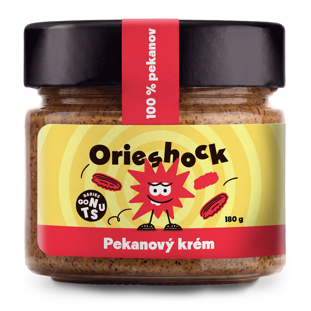 Orieshock Orieshock pekanové maslo 100% 180g