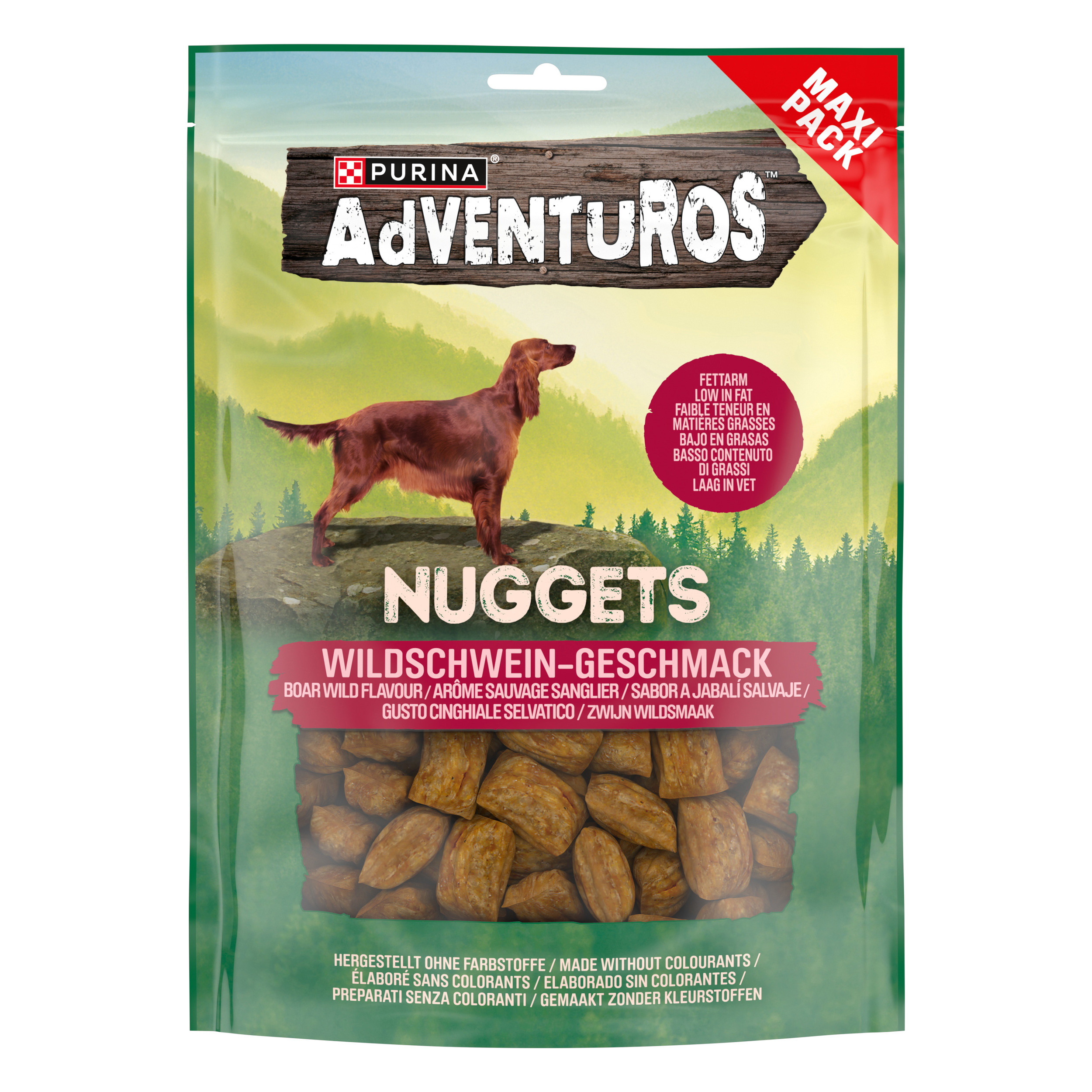ADVENTUROS Adventuros Nuggets 1x300g s príchuťou diviaka