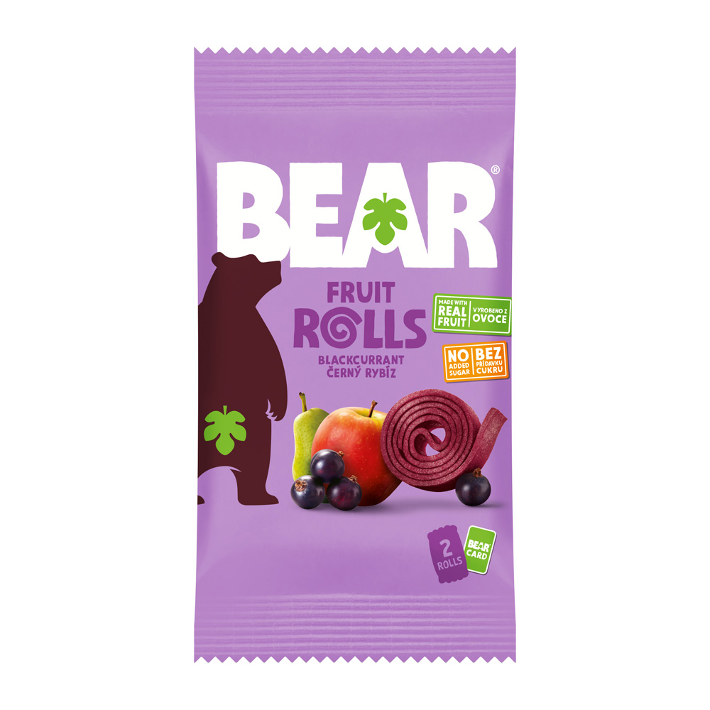 BEAR Yoyo Bear Čiernoríbezľové rolky