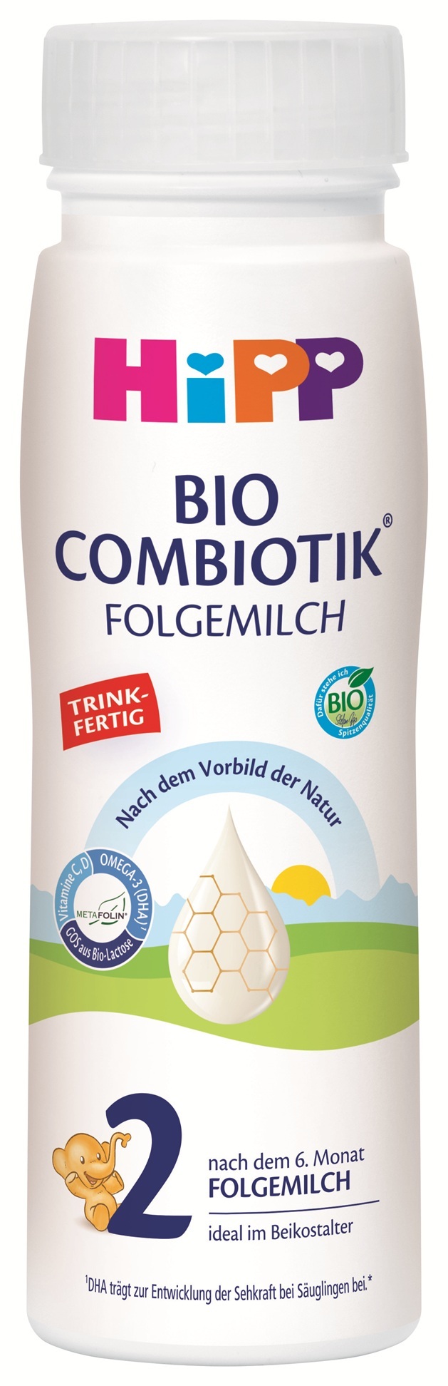 Hipp 2 bio combiotik 200ml dojčenské mlieko