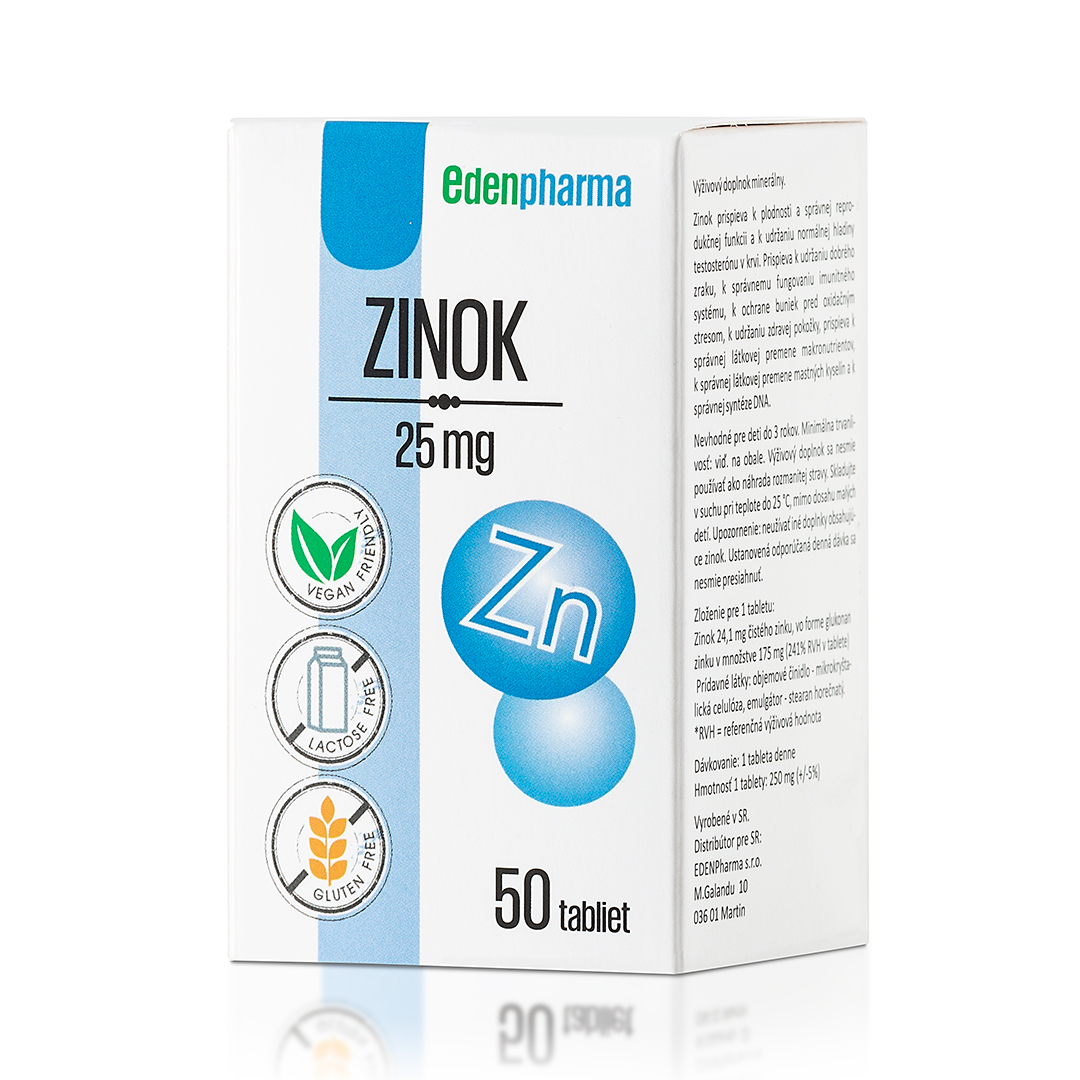 Edenpharma Edenpharma Zinok 25 mg