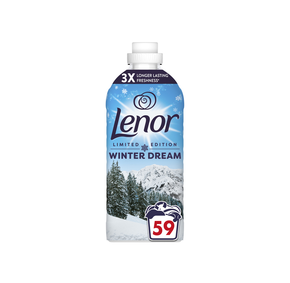 Lenor Lenor Aviváž, 59 Praní, Winter Dream, 3× Dlhšie Trvajúca Sviežosť