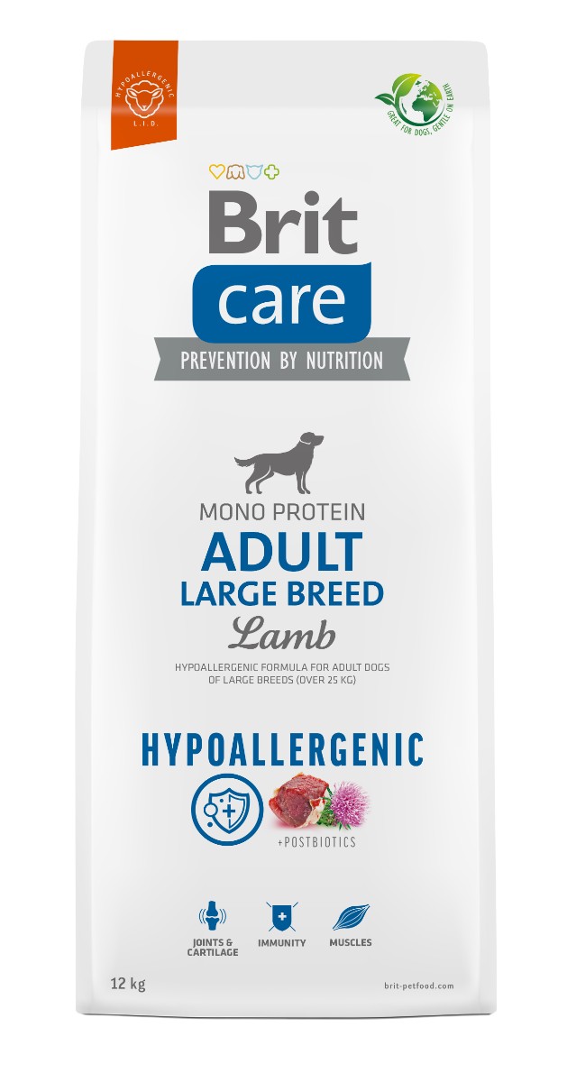 Brit Care Brit care dog hypoallergenic v.plemeno 12kg a.u.v.