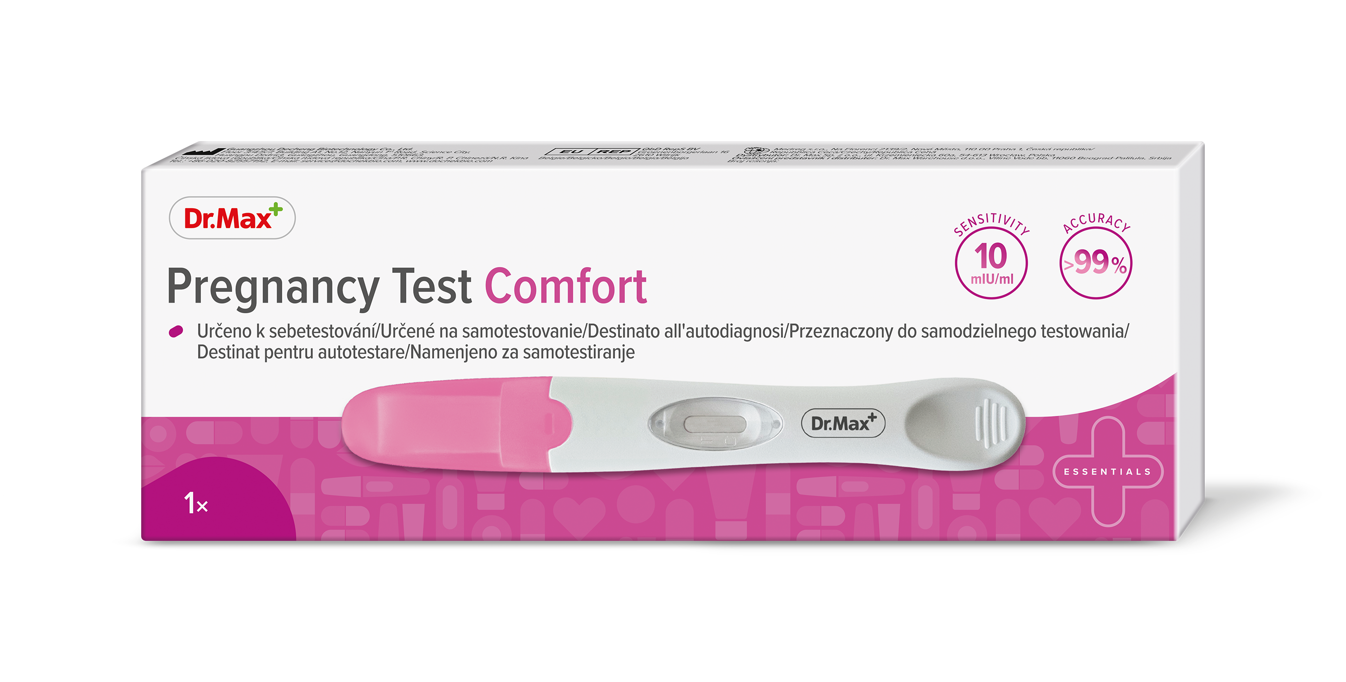 Dr. Max pregnancy test comfort 1ks