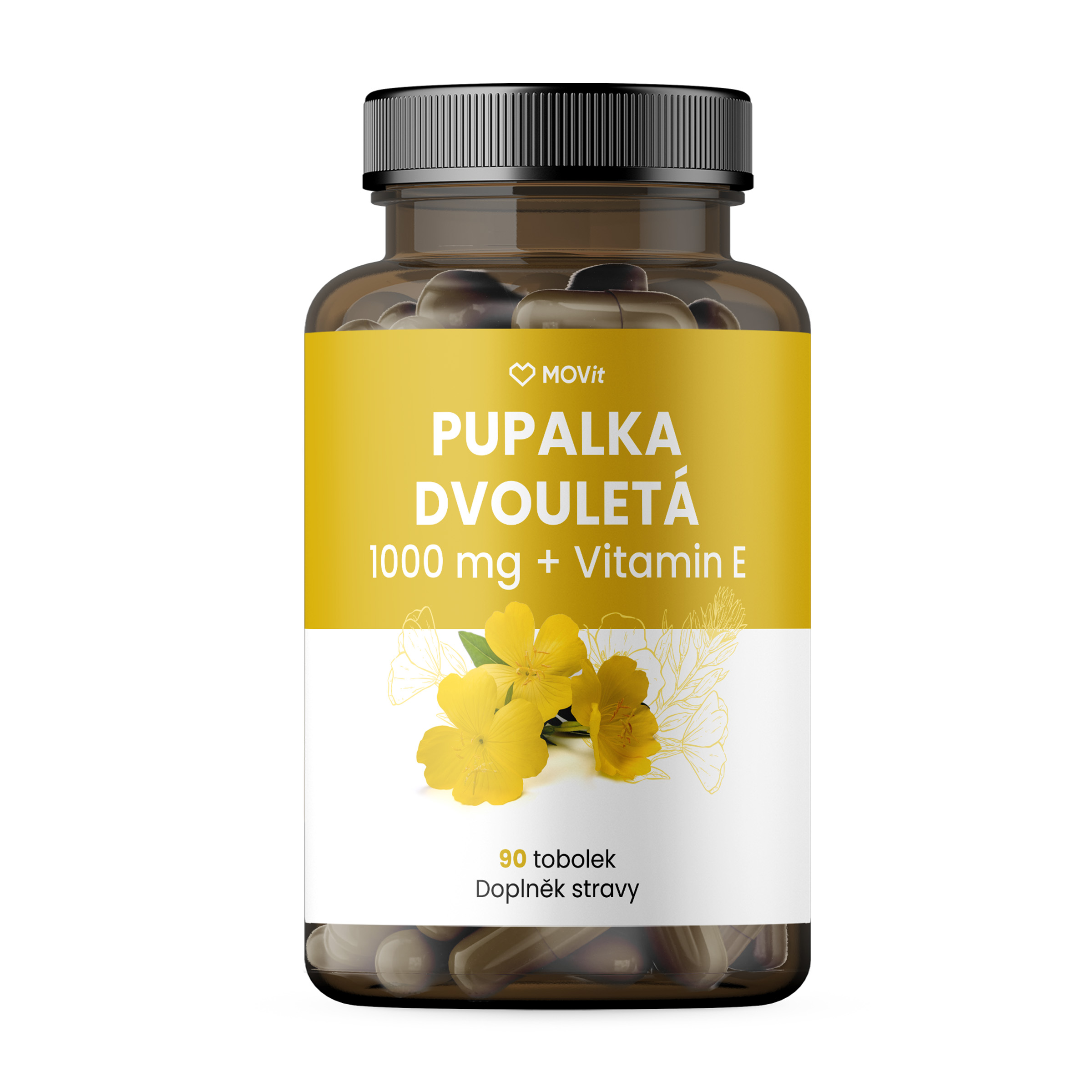 MOVit Movit Pupalka dvouletá 1000 mg + Vit. E