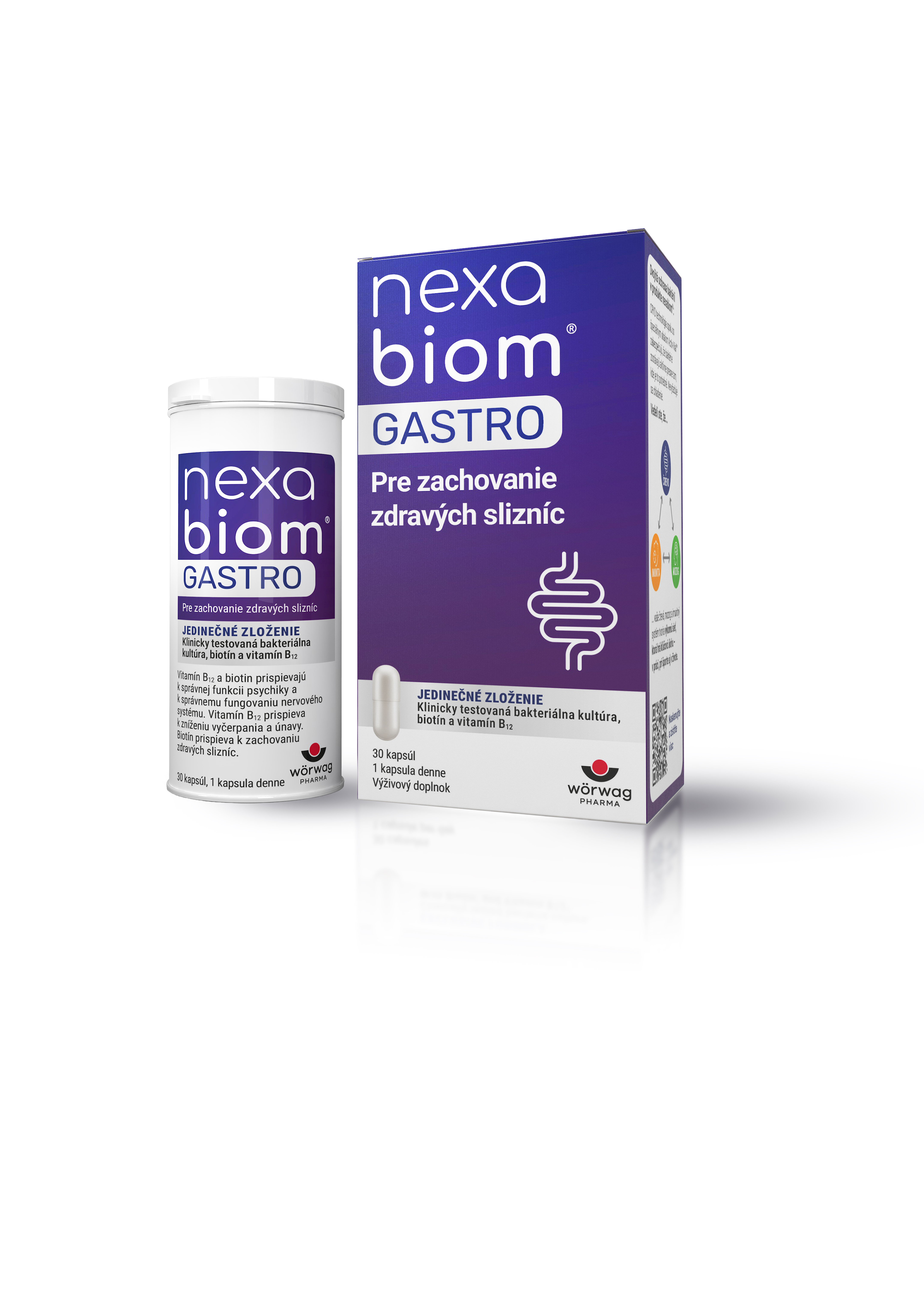 Worwag Nexabiom Gastro 30Cps