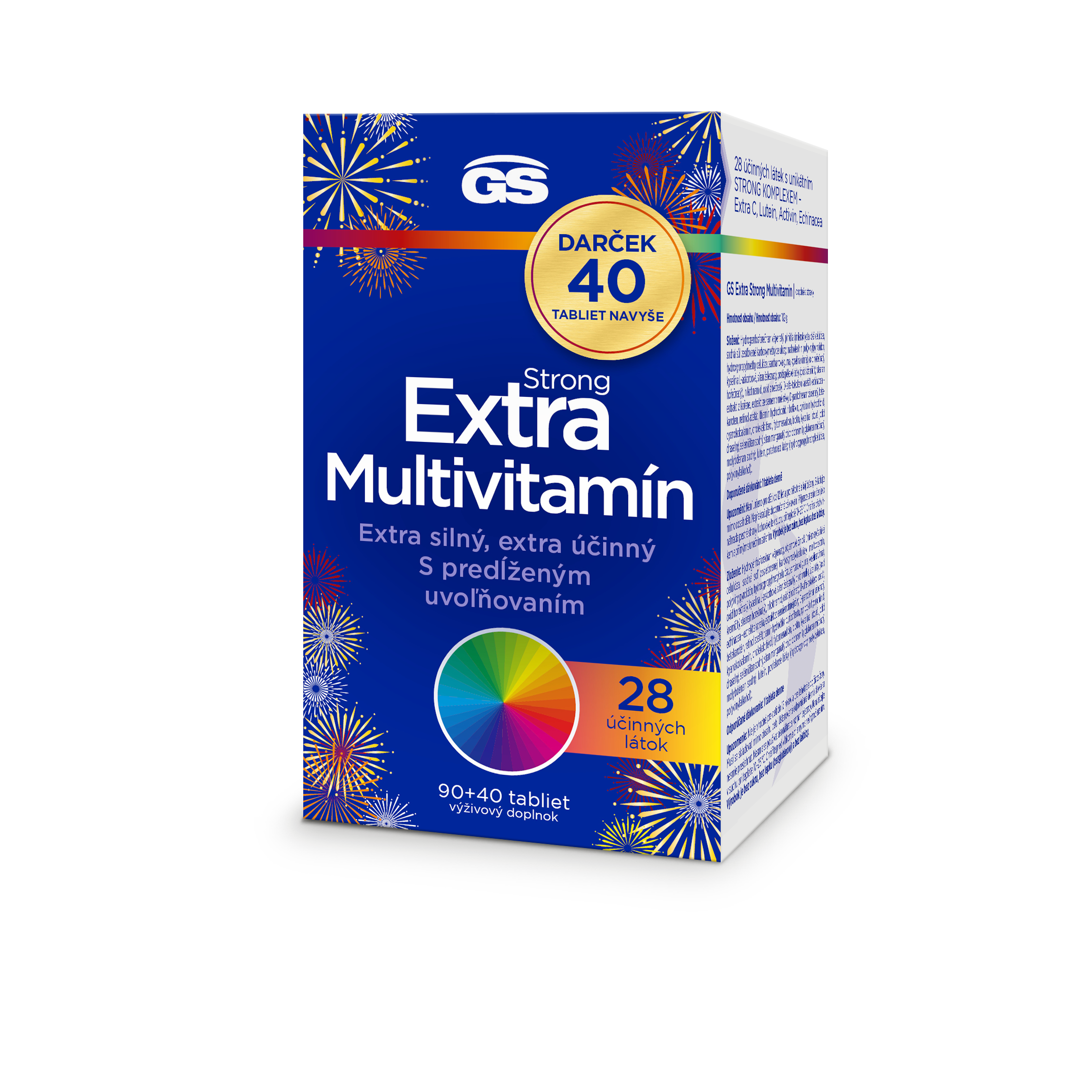 GS GS Extra Strong Multivitamín tbl. 90+40 darček