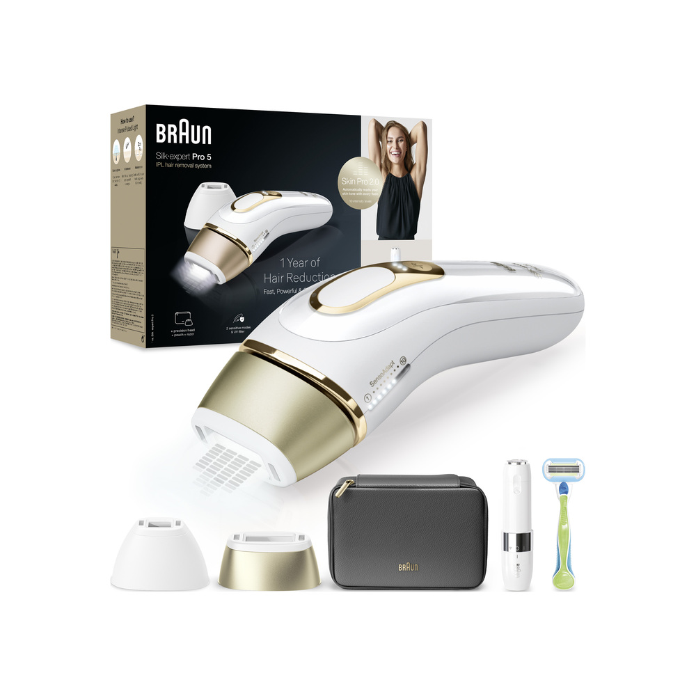 Braun Braun ipl silk-expert pro5+2 hlavy+puzdro set