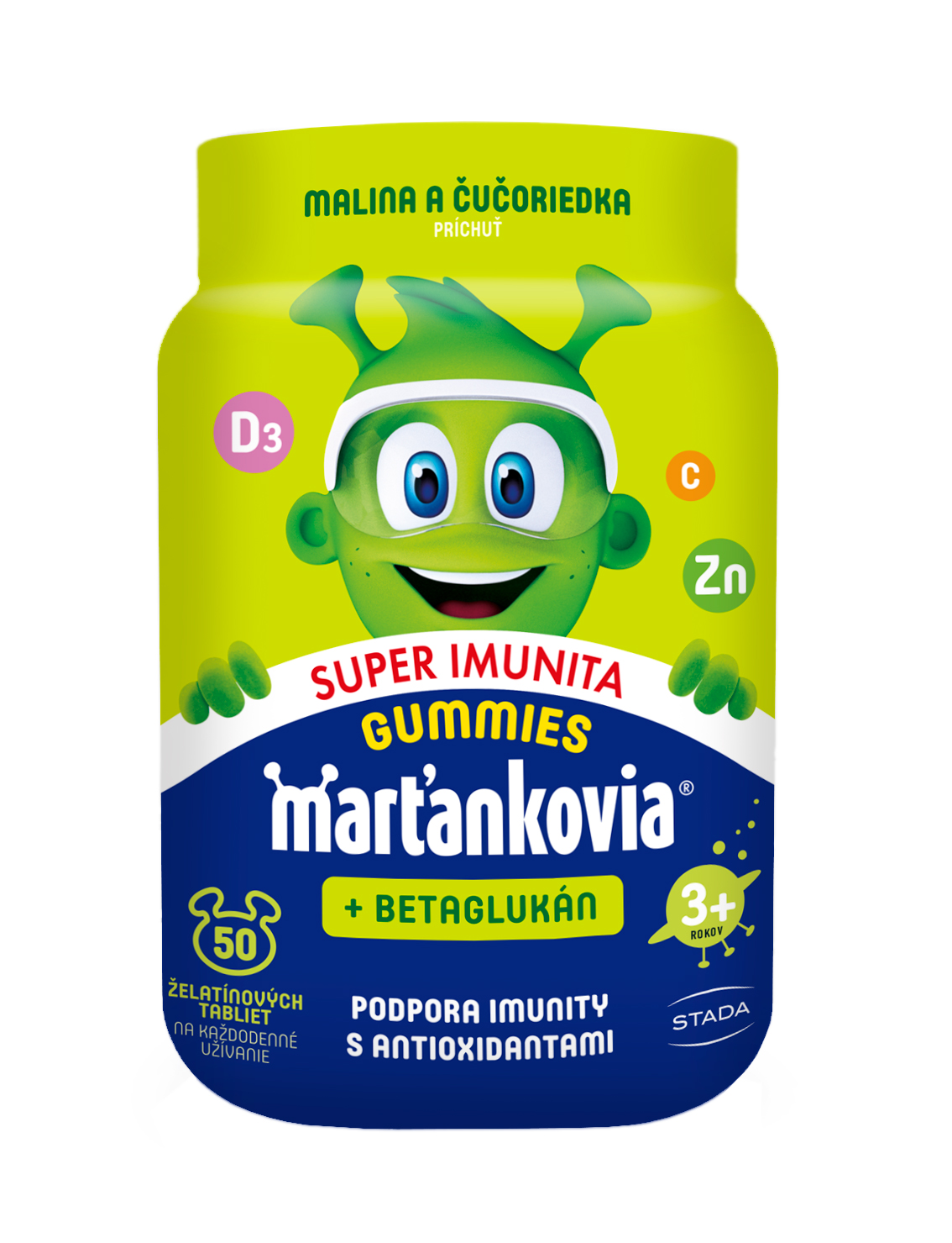 Marťankovia Gummy Super Imunita & Betaglukán
