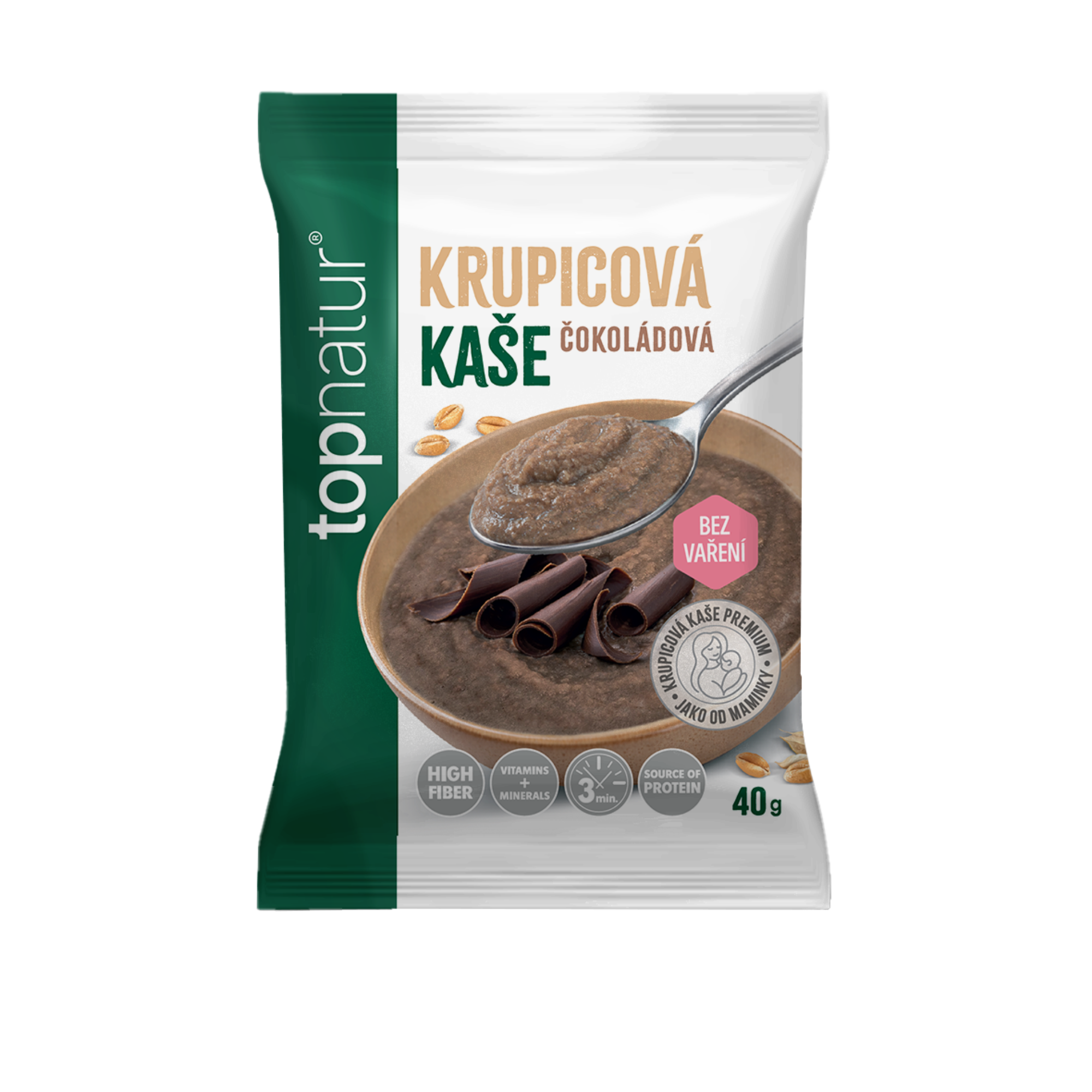 Topnatur Krupicová kaša Čokoláda