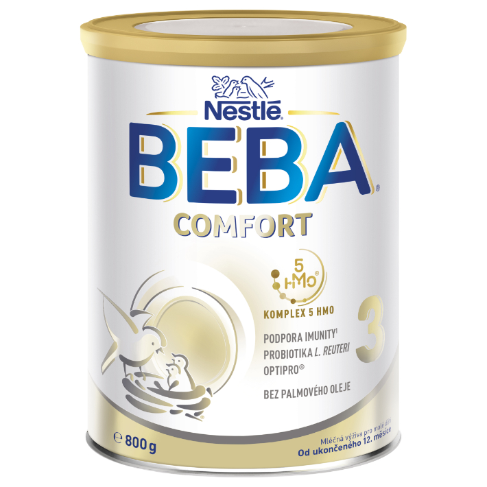 BEBA BEBA Comfort 3 dojčenské mlieko od 12. mesiaca, 800 g