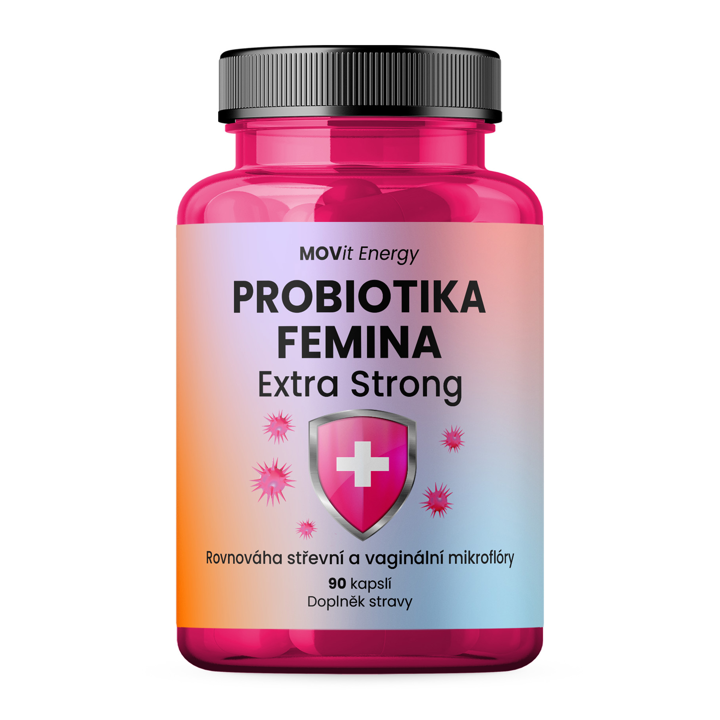 MOVit Movit probiotika femina extra strong, 90 kapsúl