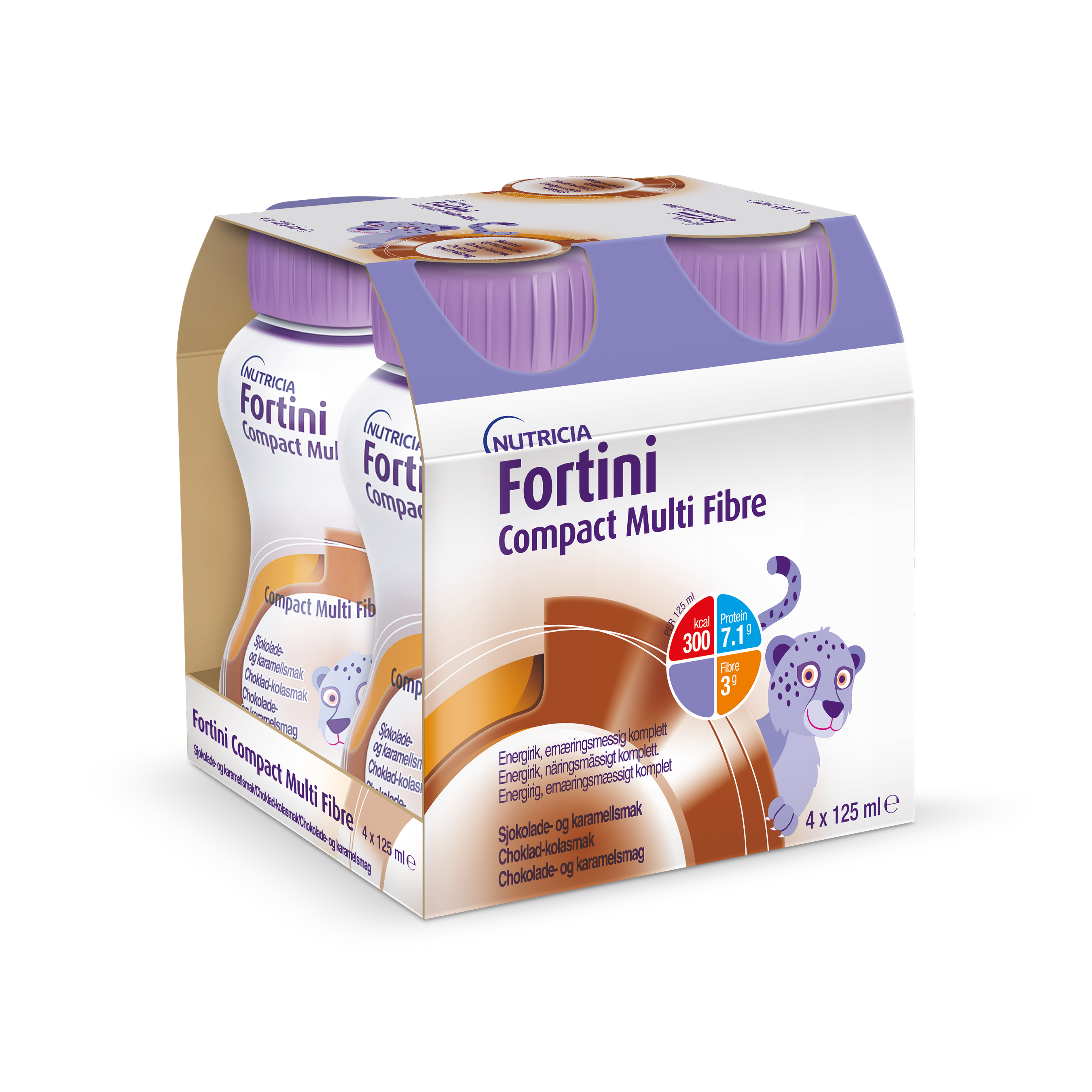 Fortini Fortini Compact Multi Fibre s príchuťou čokoláda-karamel
