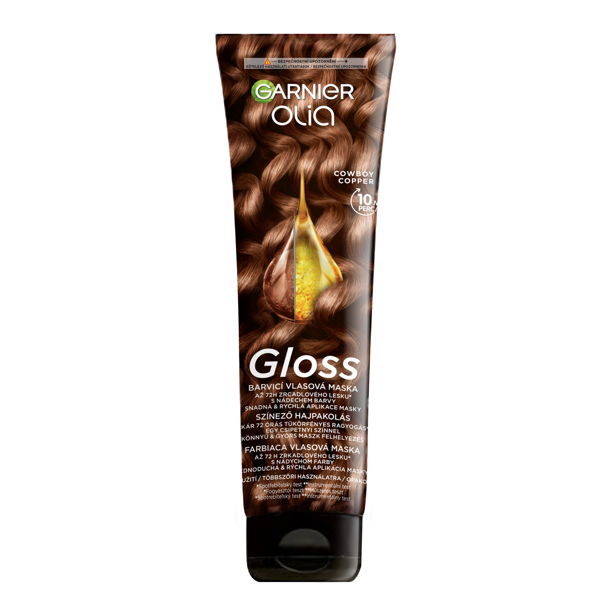 Garnier Garnier olia gloss farbiaca maska na vlasy cowboy copper - farba na vlasy