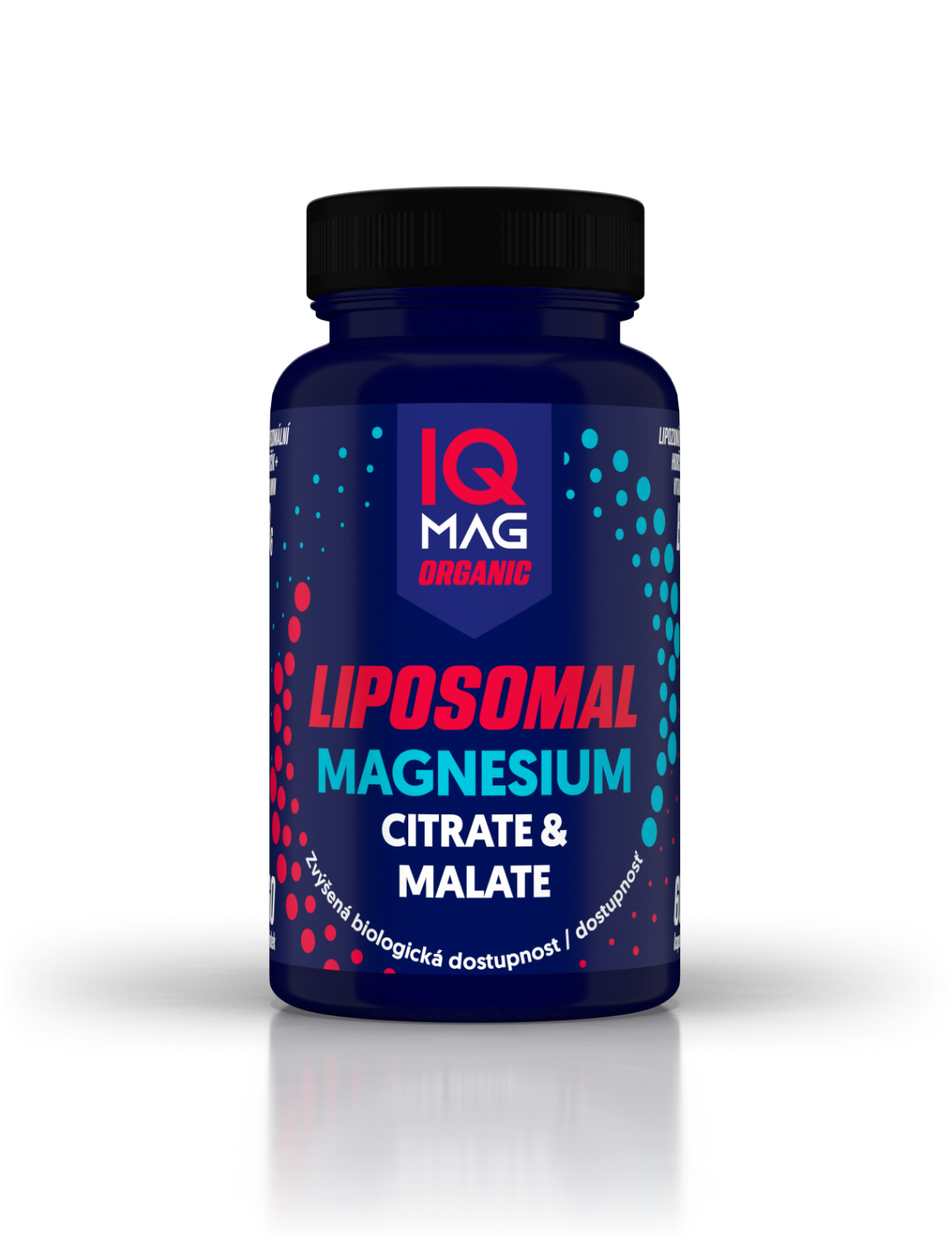 IQ MAG Iq mag organic lipozomálny horčík mg+b6 60tbl