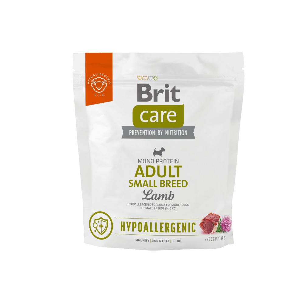 Brit Care Brit care dog hypoallergenic m.plemeno 1kg a.u.v.