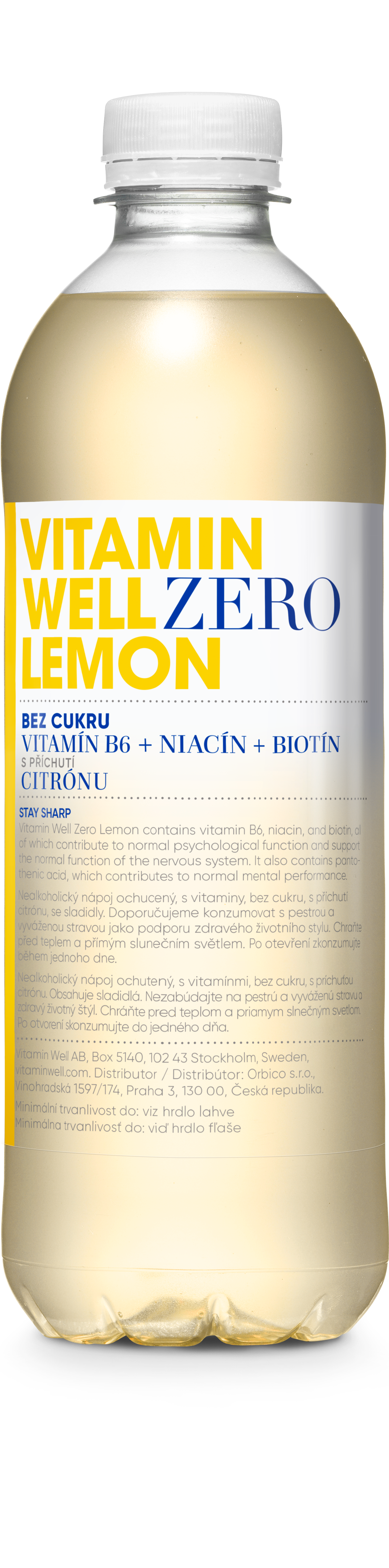 VITAMIN WELL Vitamin well zero lemon 500ml "z"