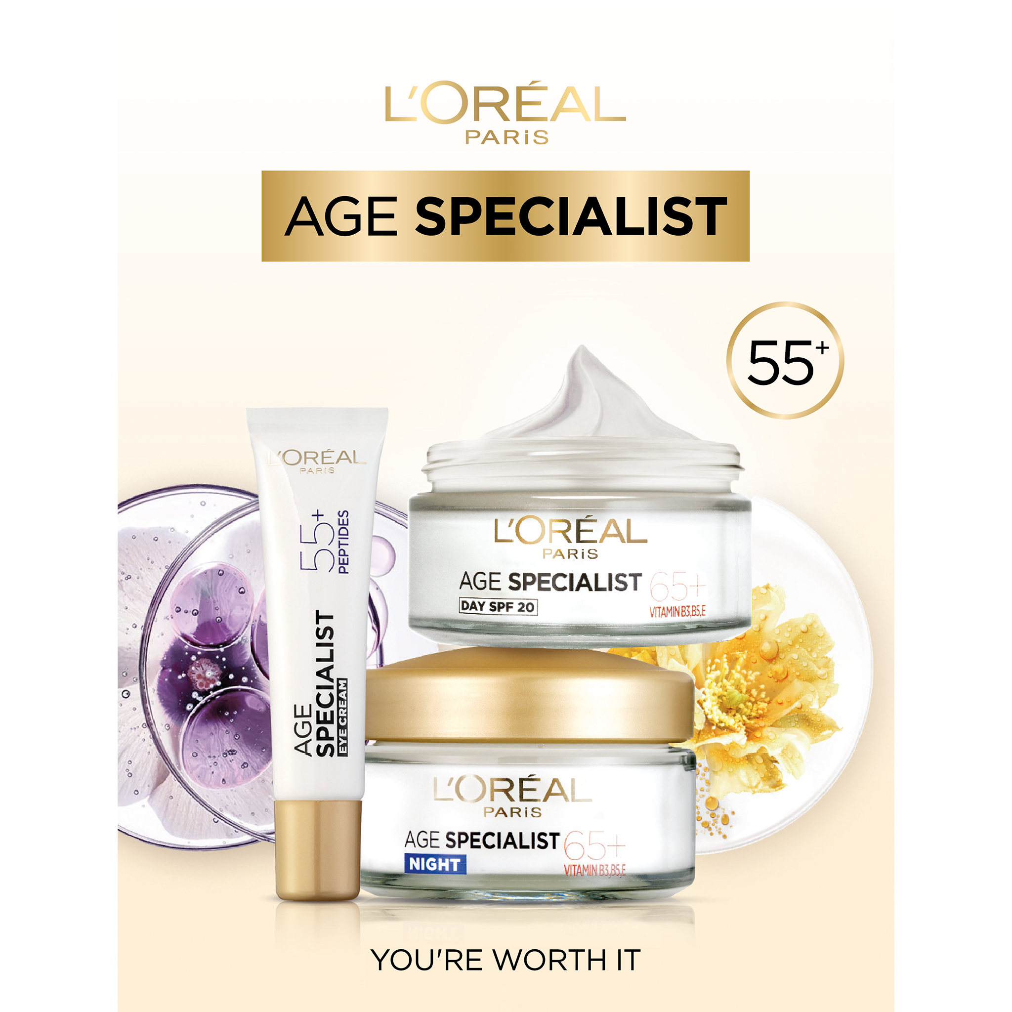 L'Oréal Paris L'Oréal Age Specialist 55+ – vianočný set 2026