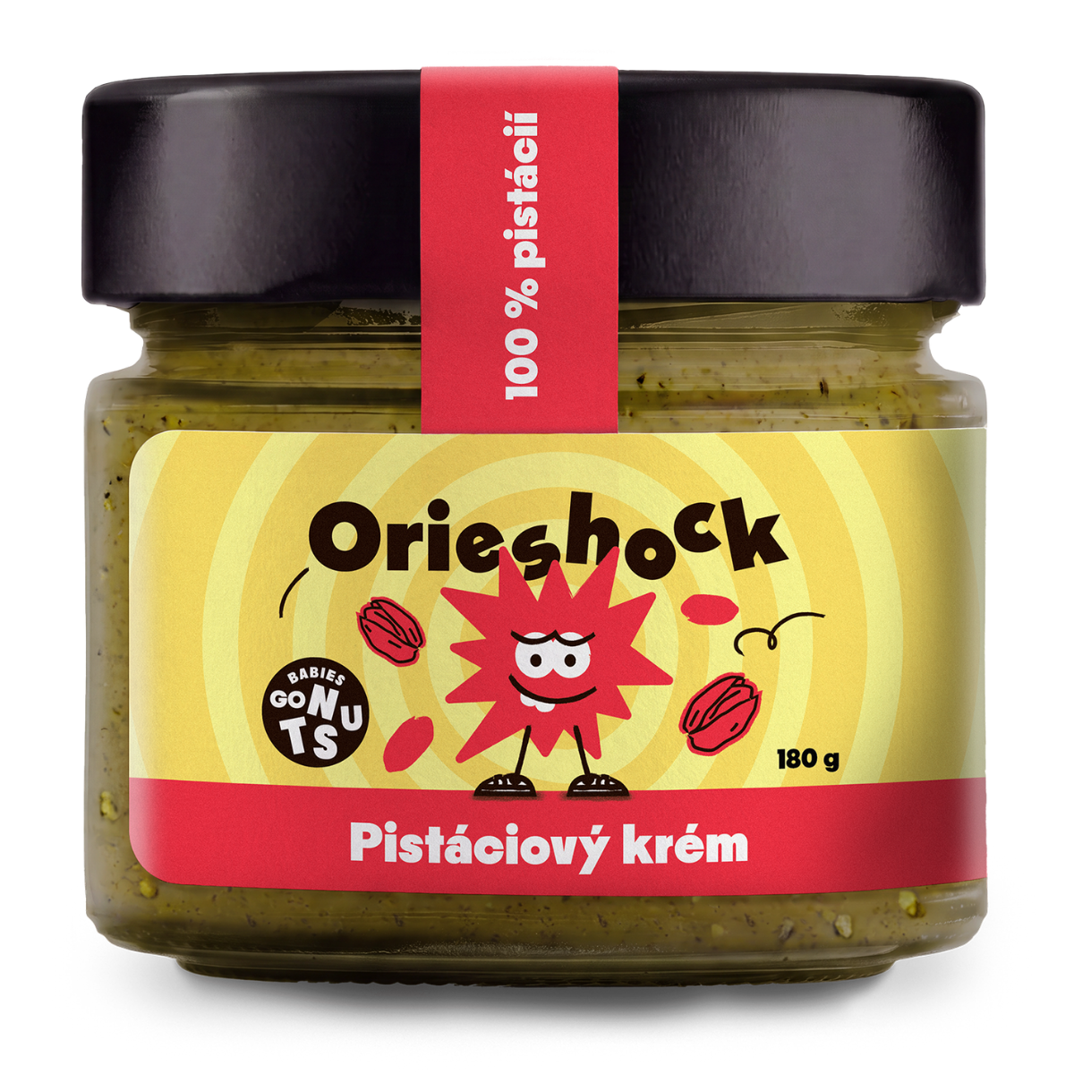 Orieshock Orieshock pistáciové maslo 100% 180g