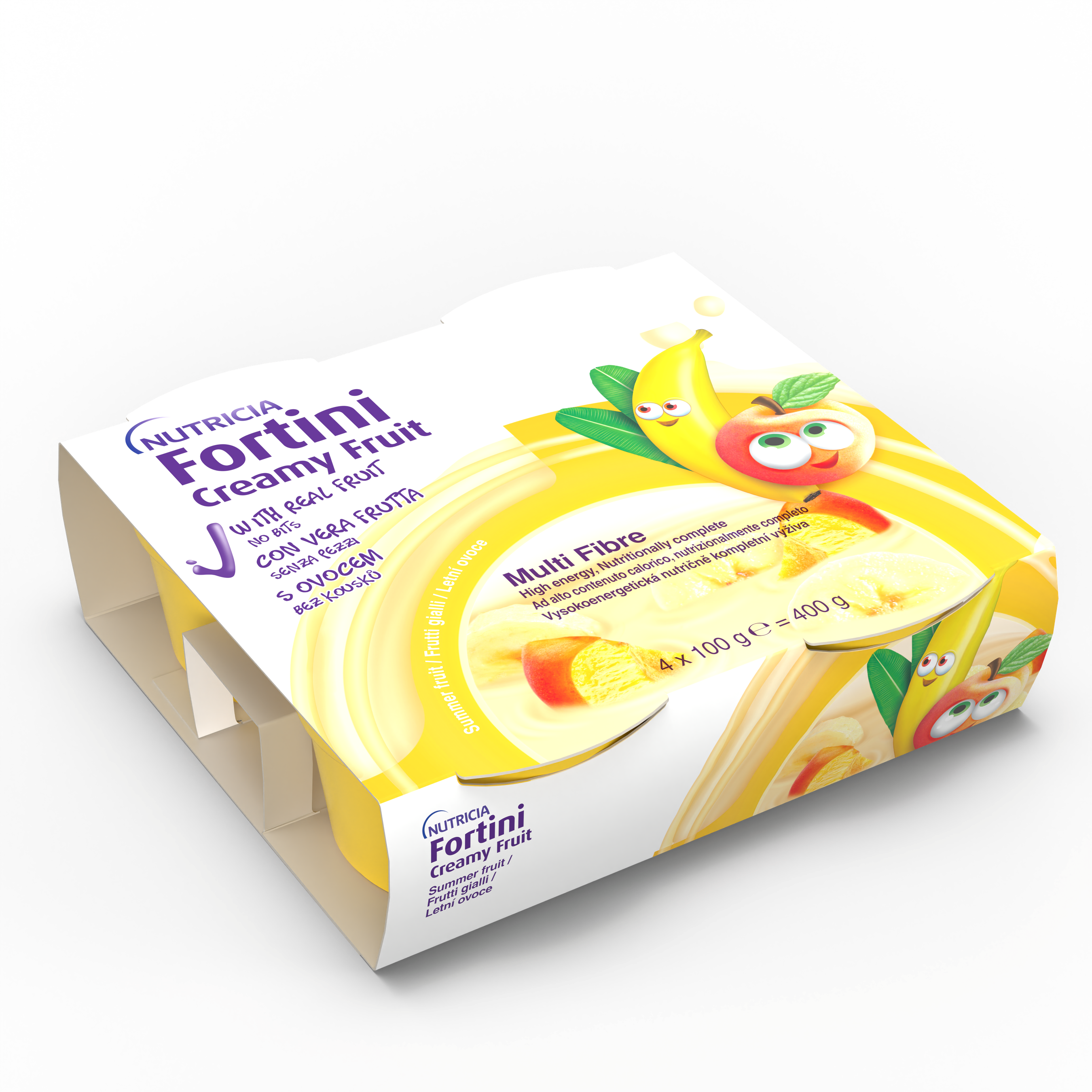 Fortini Fortini Creamy Fruit Multi Fibre letné ovocie