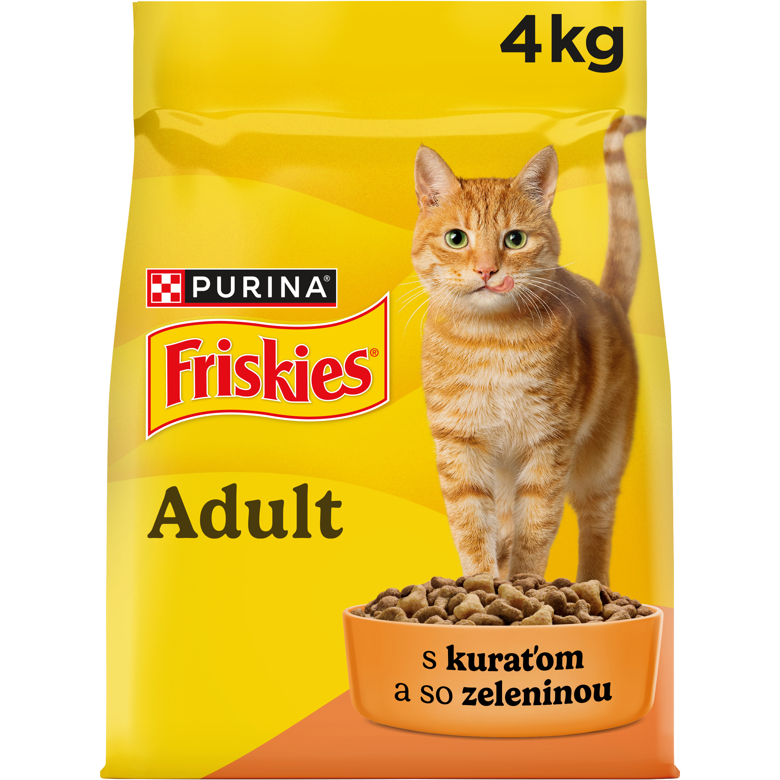 Friskies Friskies GM 1x4kg s kuraťom a pridanou zeleninou