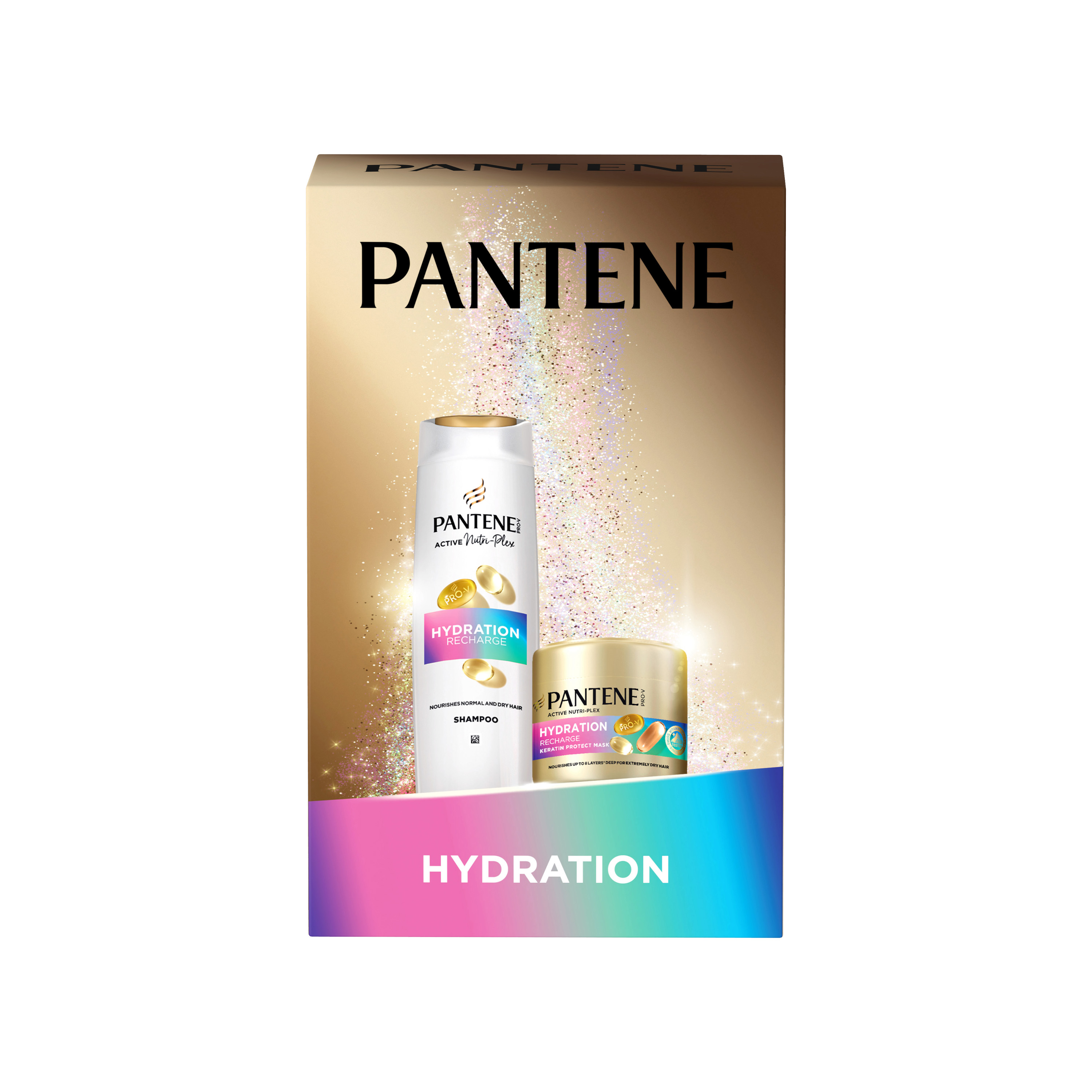 Pantene Pantene Pro-V darčeková sada Hydration Recharge: šampón a maska Keratin Protect
