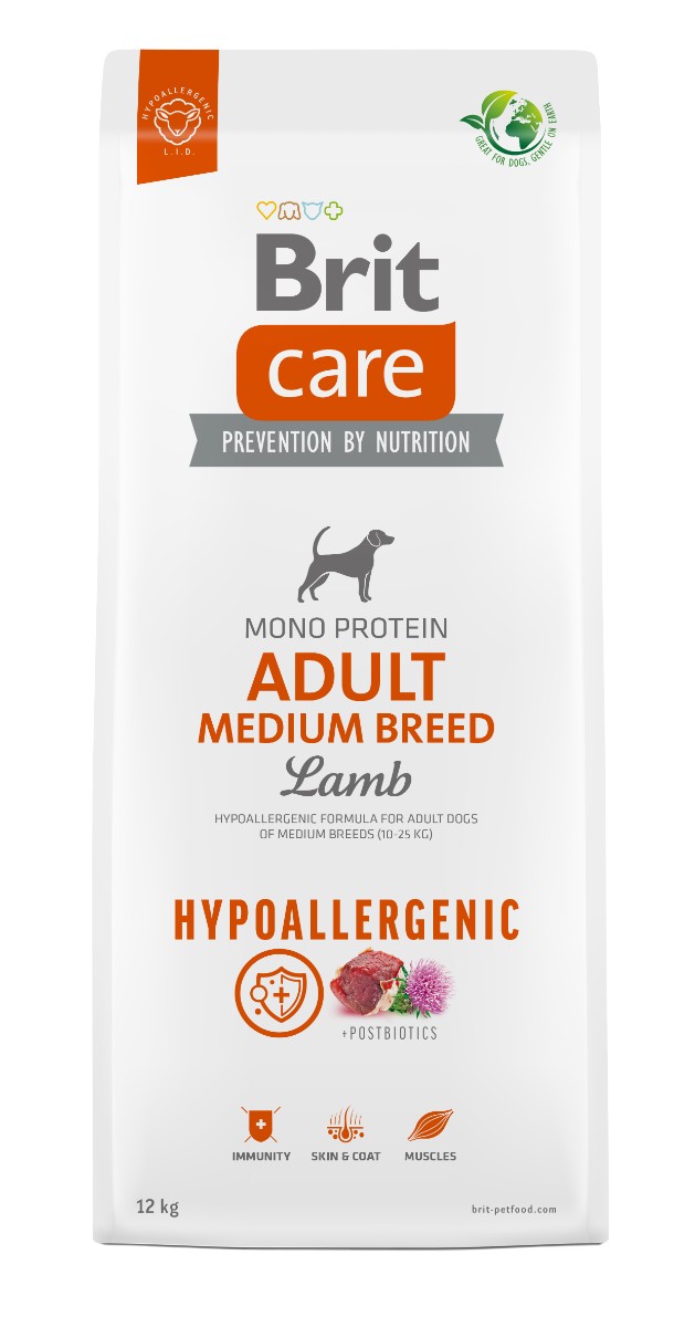 Brit Care Brit care dog hypoallergenic s.plemeno 12kg a.u.v.