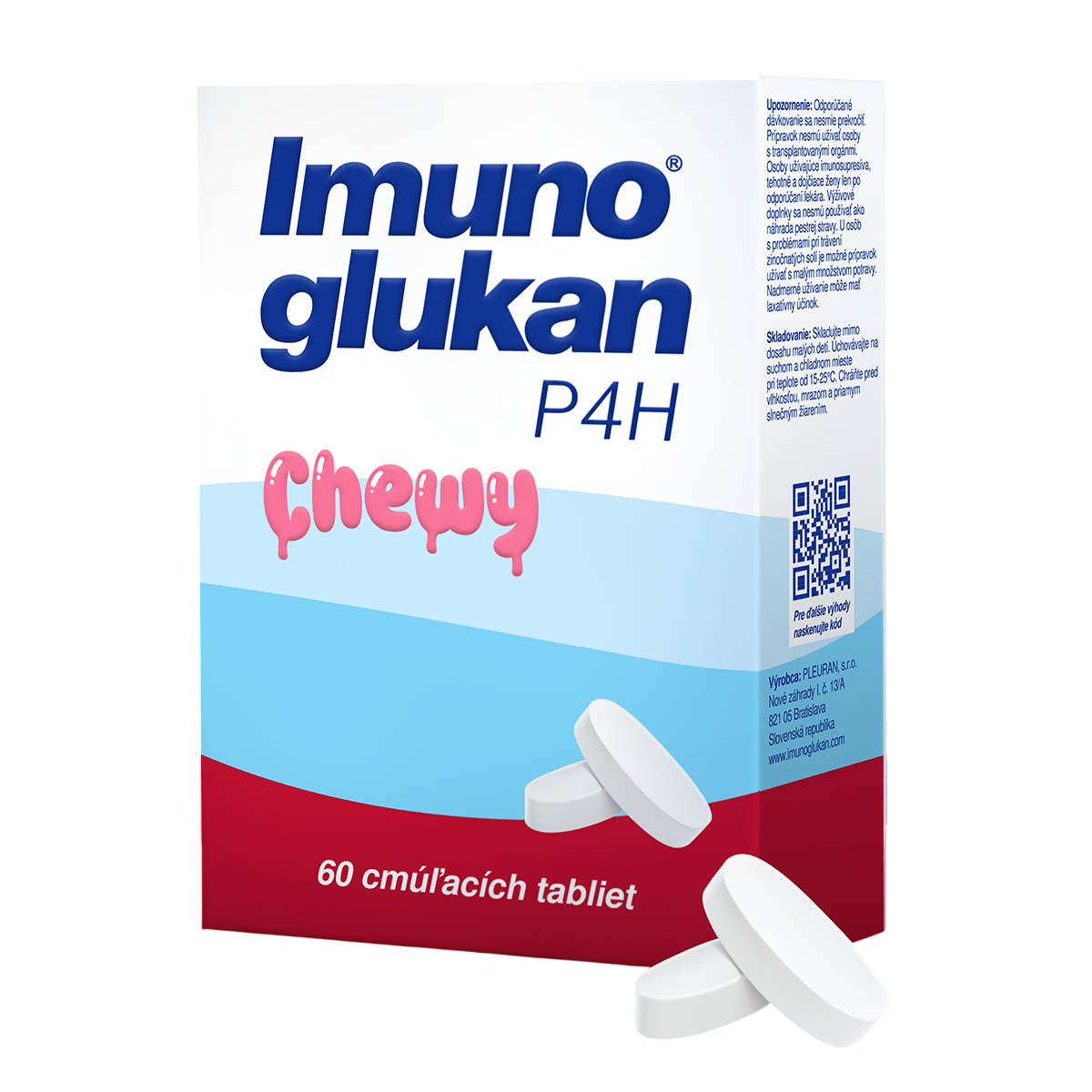Imunoglukan Imunoglukan P4H® cmúľacie tablety