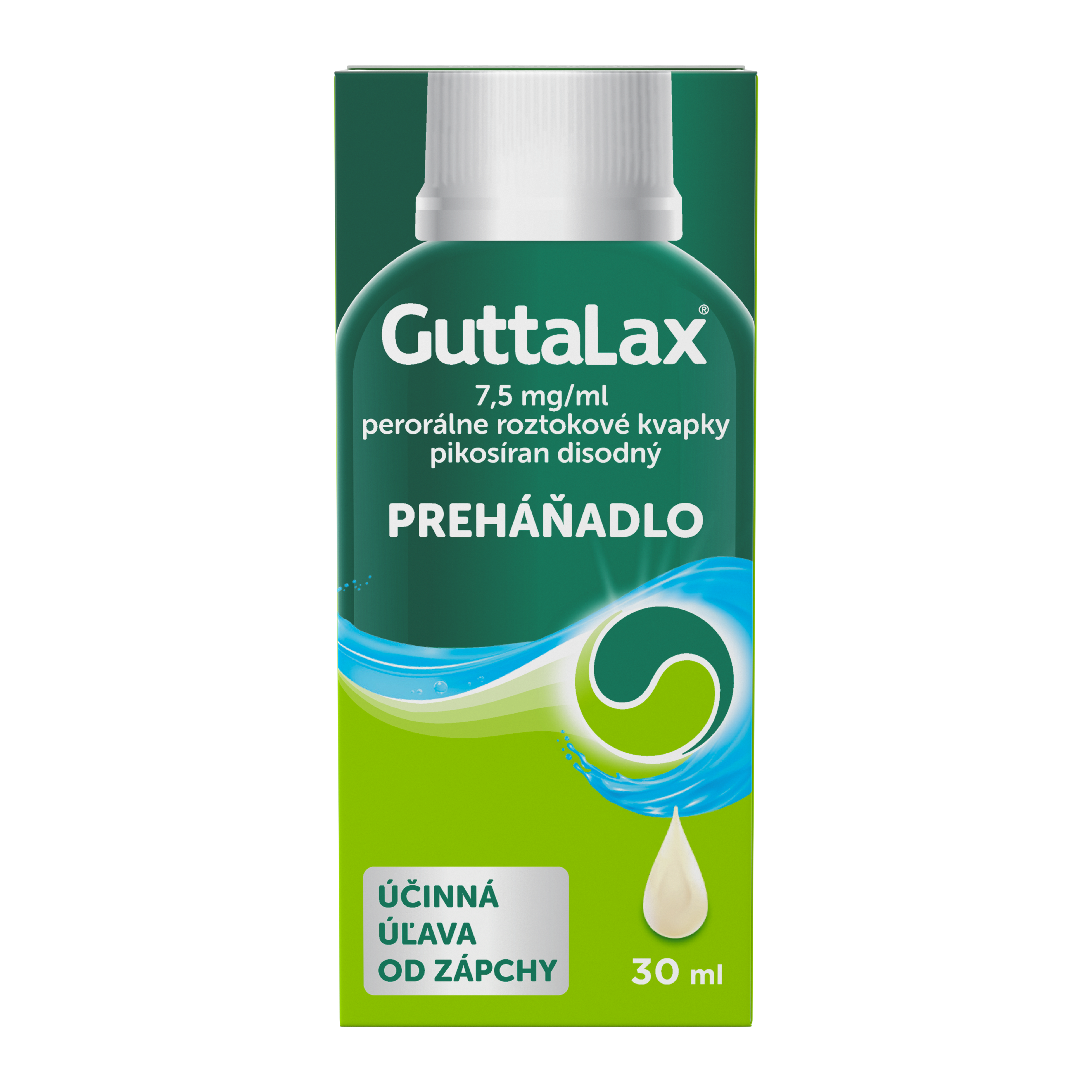 Guttalax Guttalax kvapky 7,5 mg/ml