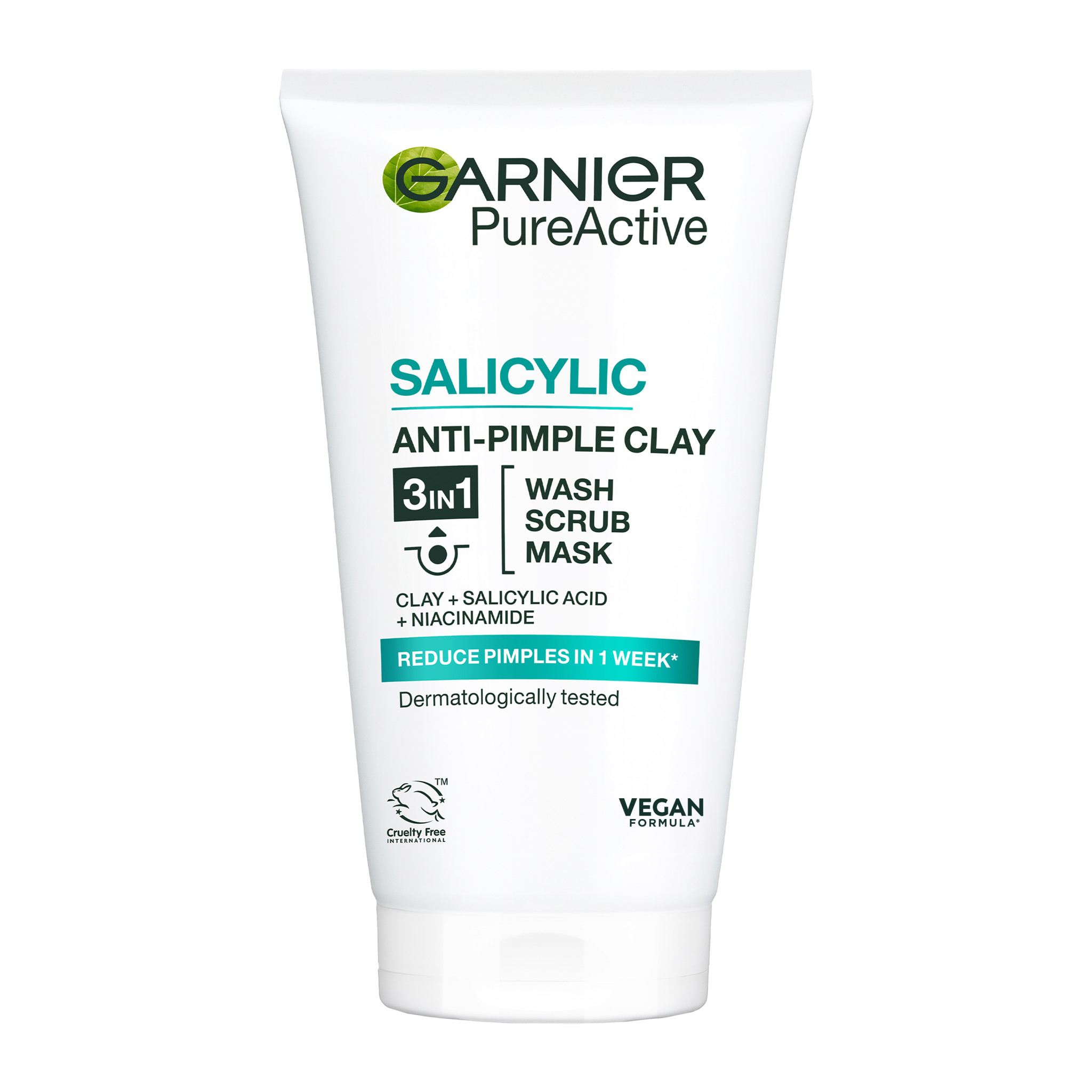 Garnier Garnier Skin Naturals Pure čistiaci peeling 3 v 1