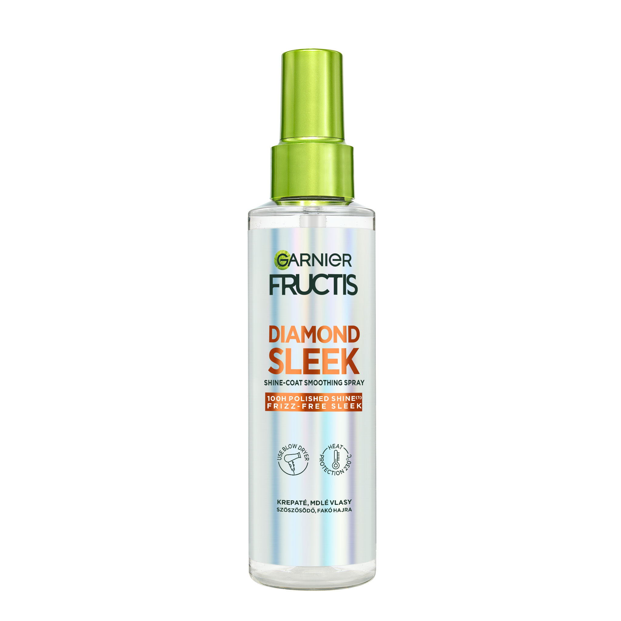 Garnier Garnier Fructis Diamond Sleek sprej pre dokonalé uhladenie