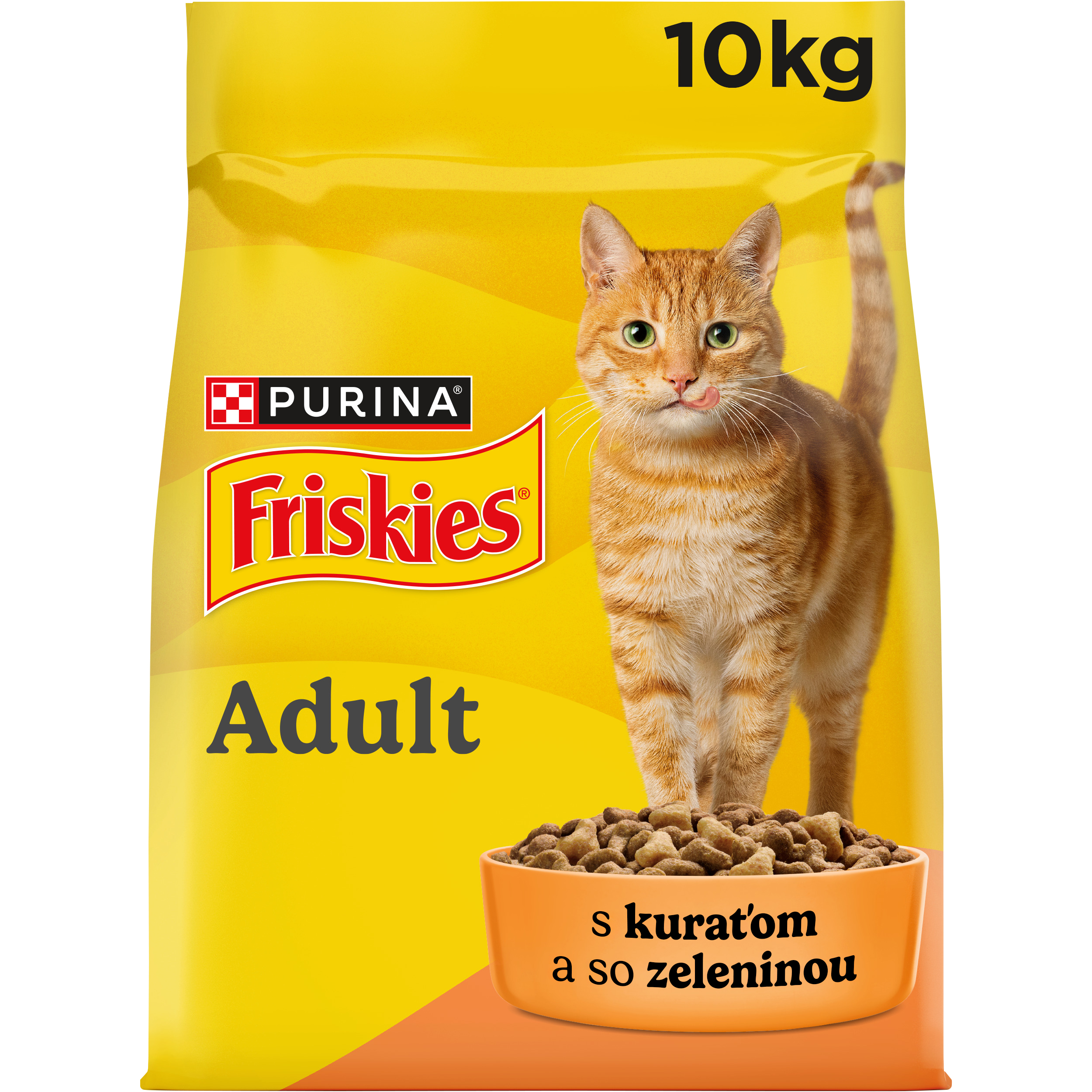 Friskies Friskies GM 10kg s kuraťom a pridanou zeleninou
