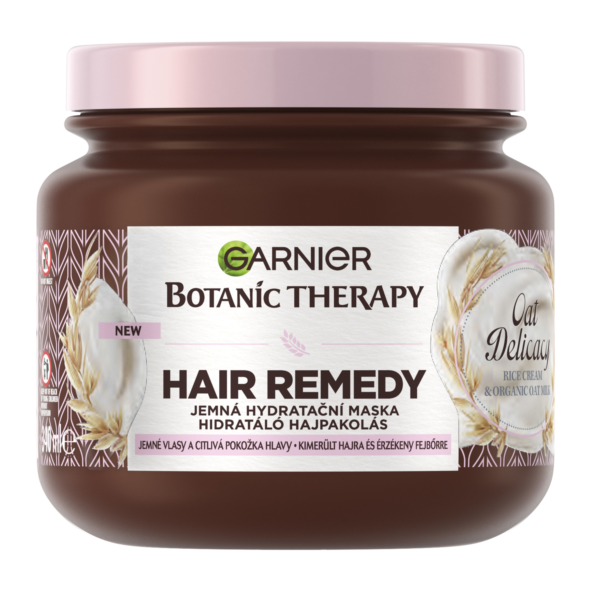 Garnier Garnier Botanic Therapy Hair Remedy Oat Delicacy jemná hydratačná maska na vlasy