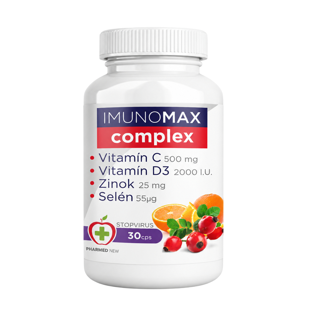 Moringa MedikaPharm Imunomax complex c+d+zinok+selén