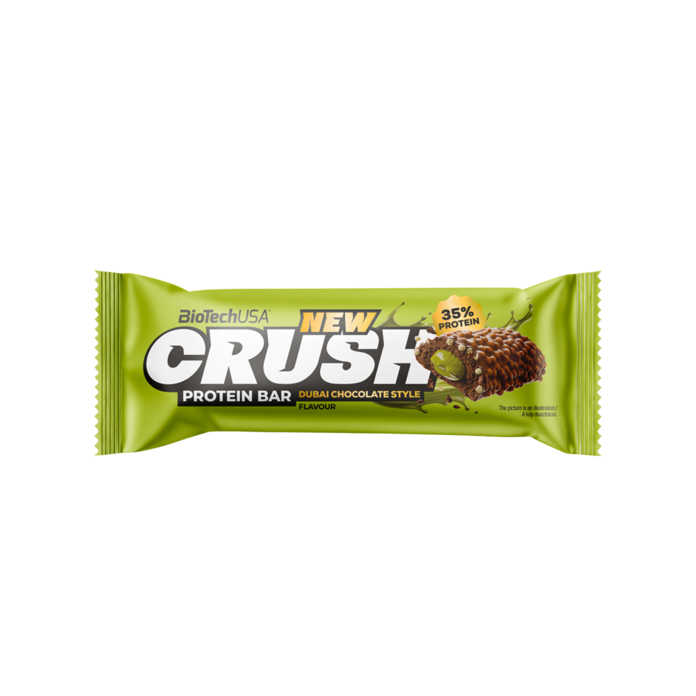 BioTech USA Biotech crush protein bar dubajský čoko.štýl 45g