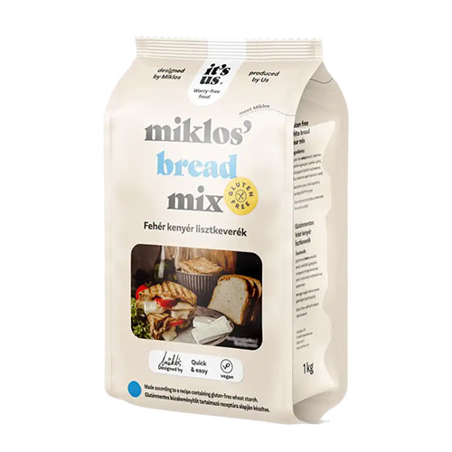 Its us It´s us miklos bread mix bezlepková zmes na chlieb