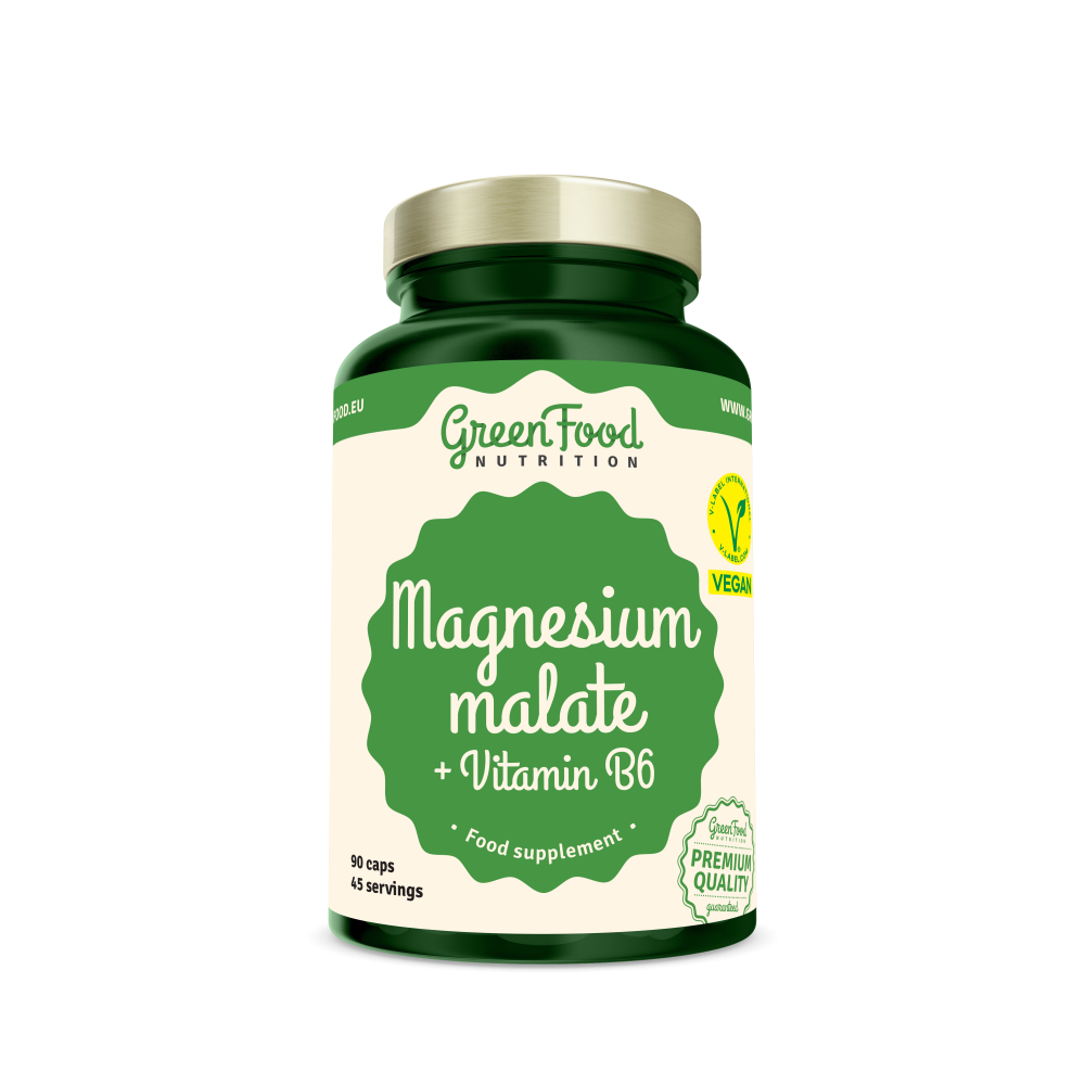 GreenFood Nutrition GreenFood Nutrition Magnesium Malate + Vitamin B6