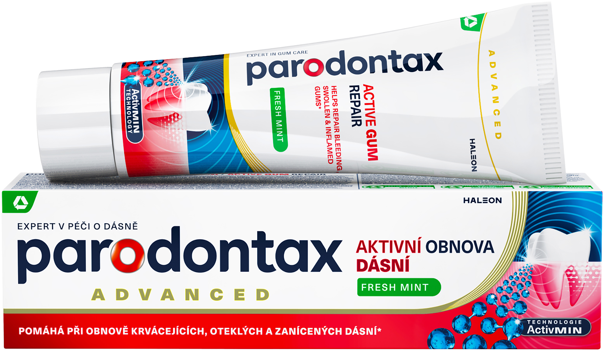 Parodontax Parodontax zp aktívna obnova ďasien 75ml