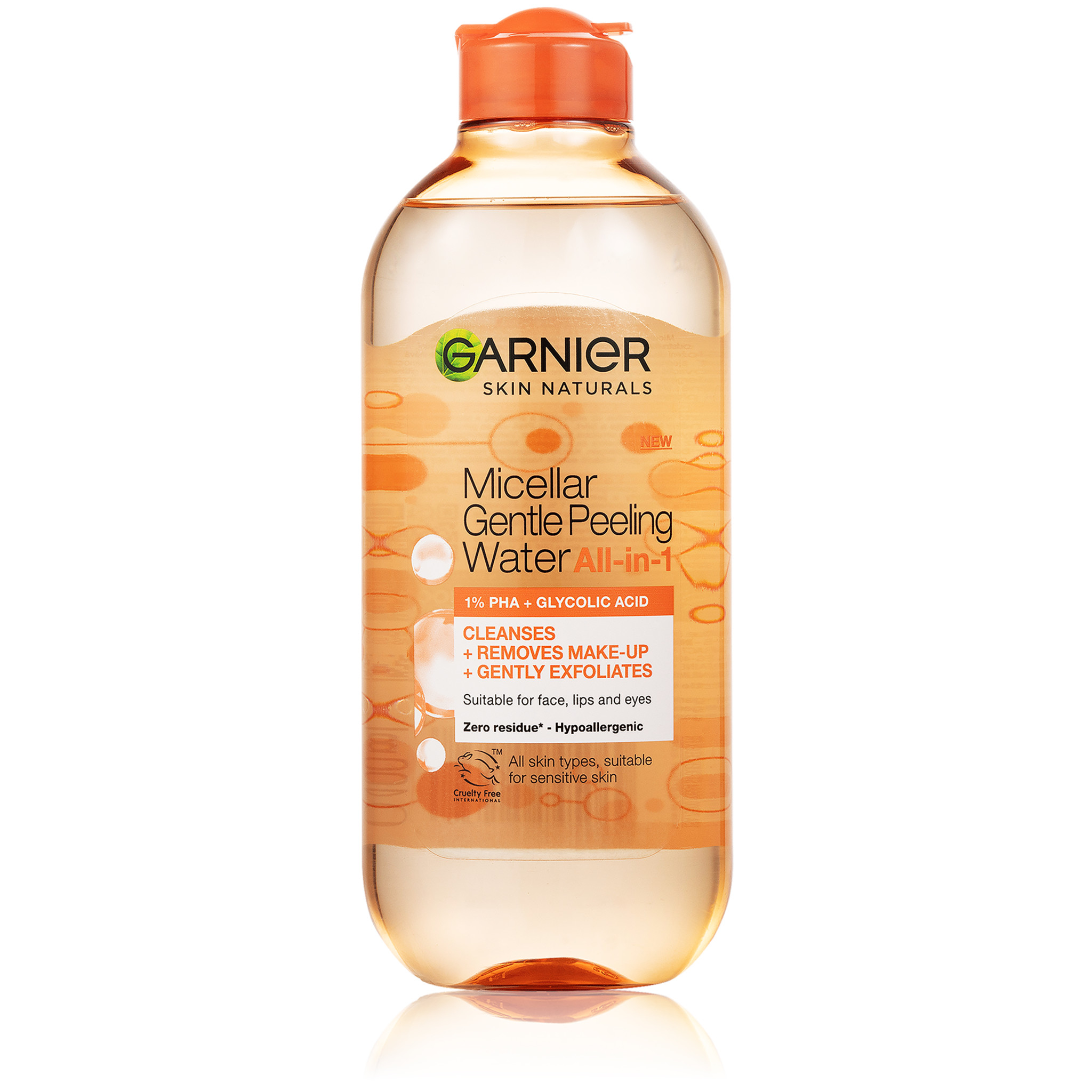 Garnier Garnier Micelárna voda s peelingovým efektom all-in-one, 400 ml