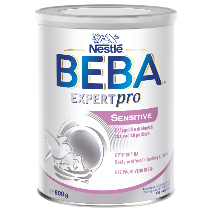 BEBA Beba Expertpro Sensitive; špeciálne výživa dojčiat pri zápche (od narodenia)