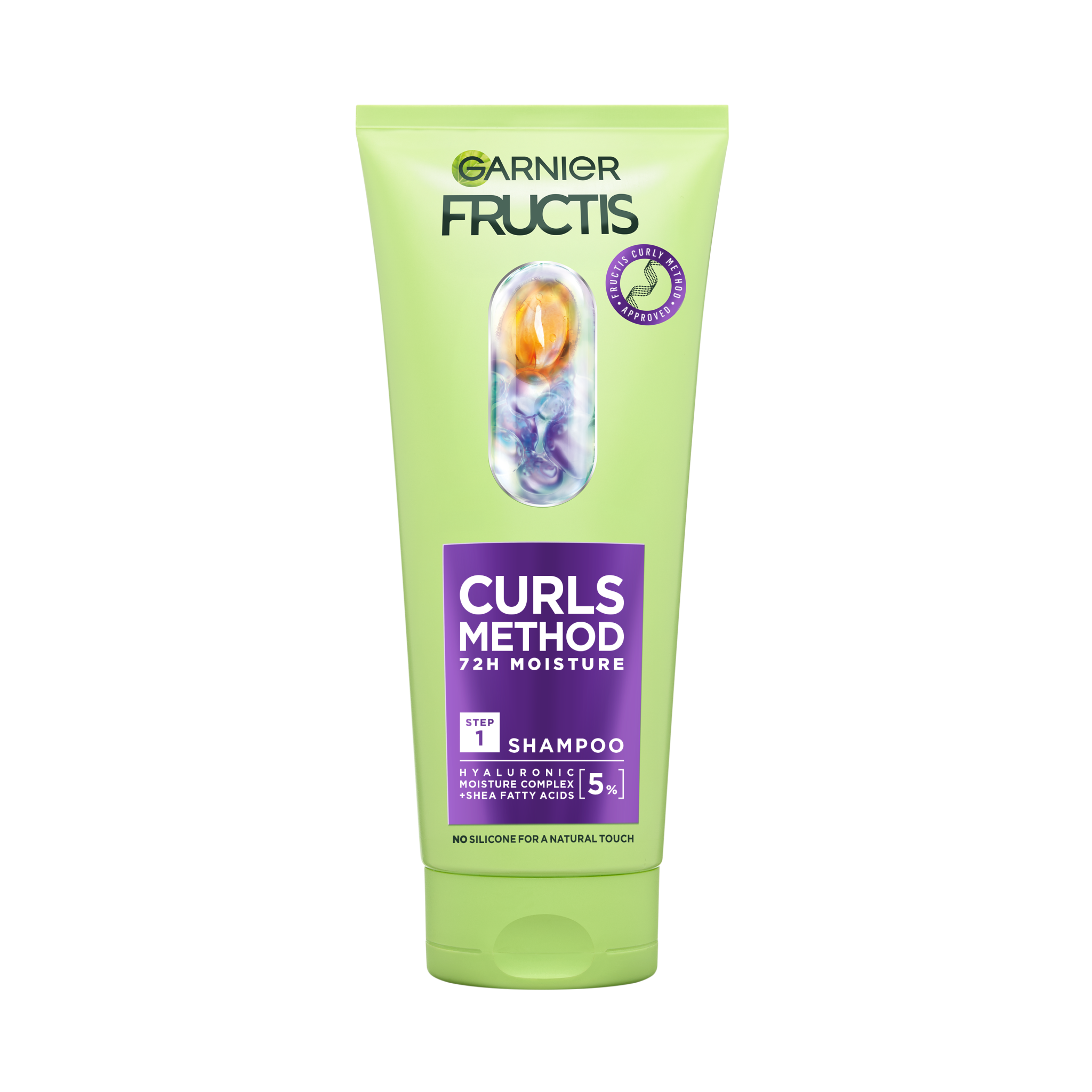 Garnier Garnier Fructis Method for Curls šampón na vlasy pre suché a vlnité vlasy