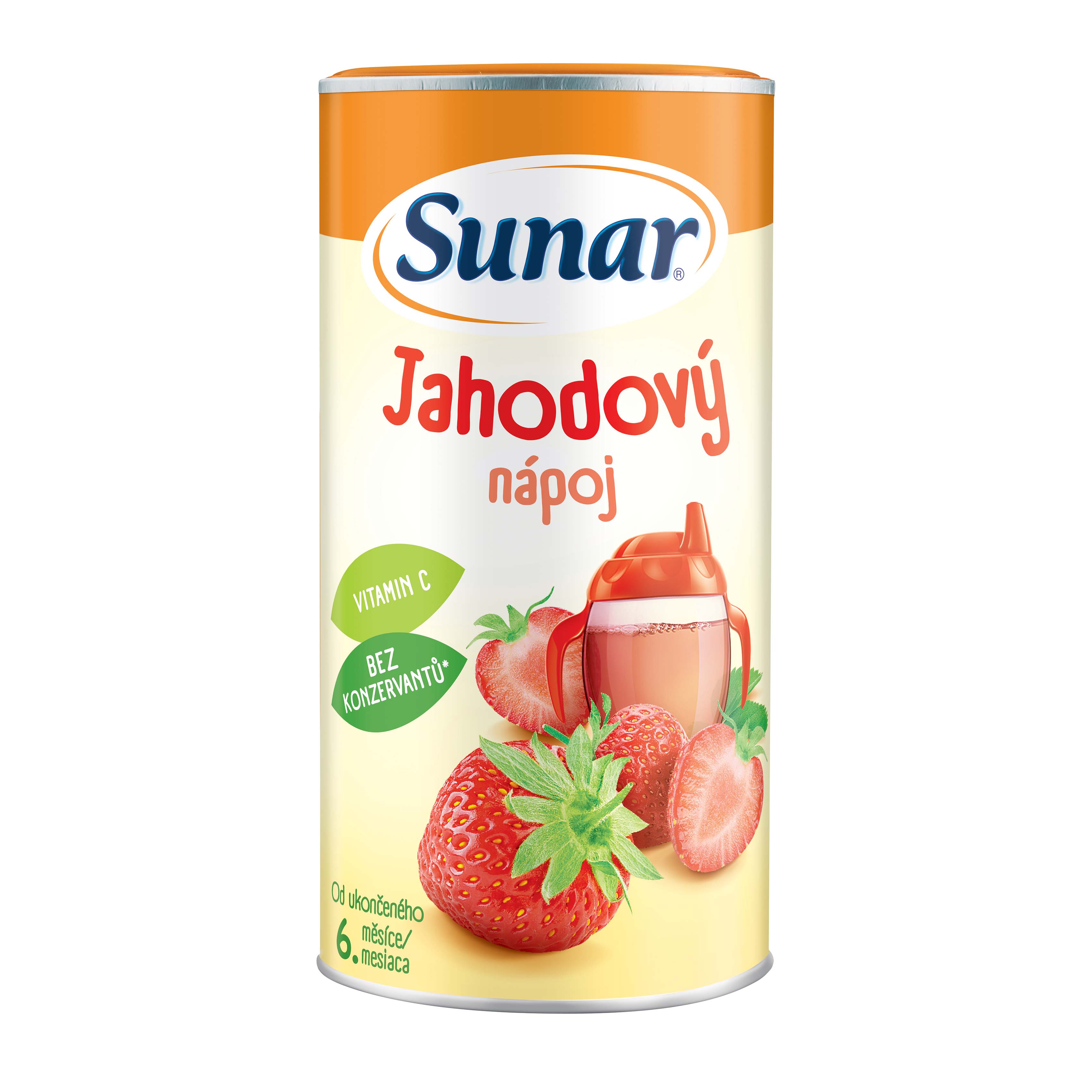 Sunar Sunar Rozpustný nápoj Jahodový