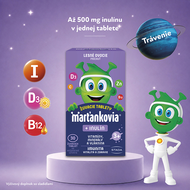 Marťankovia Stada Marťankovia s inulínom
