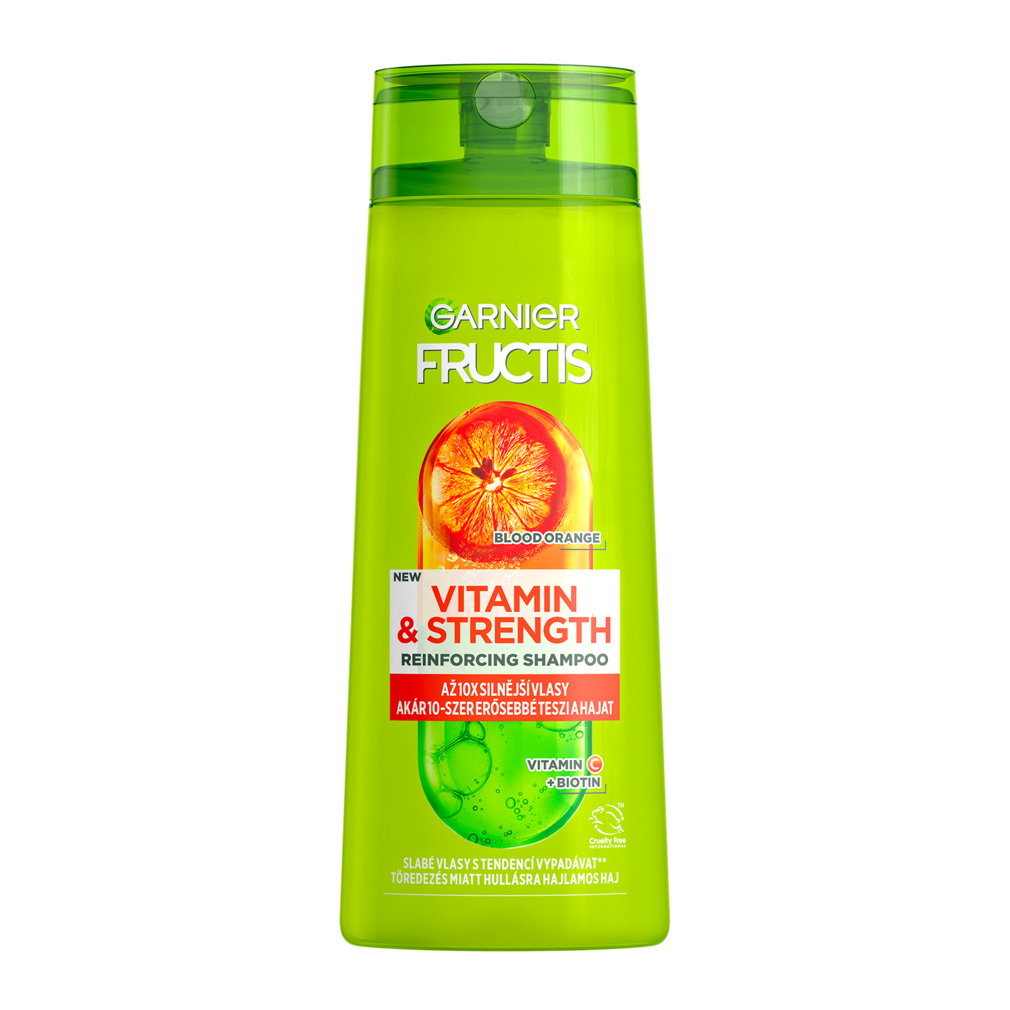 Garnier Garnier Fructis Vitamin & Strength Posilňujúci šampón na vlasy 400ml